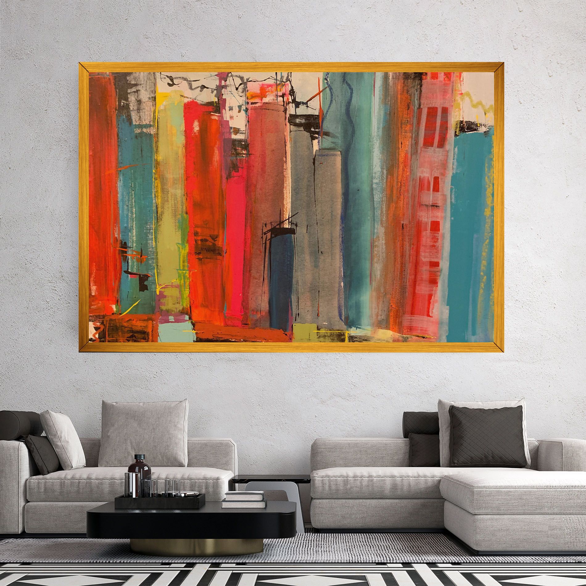 Abstract Buildings mockup 2