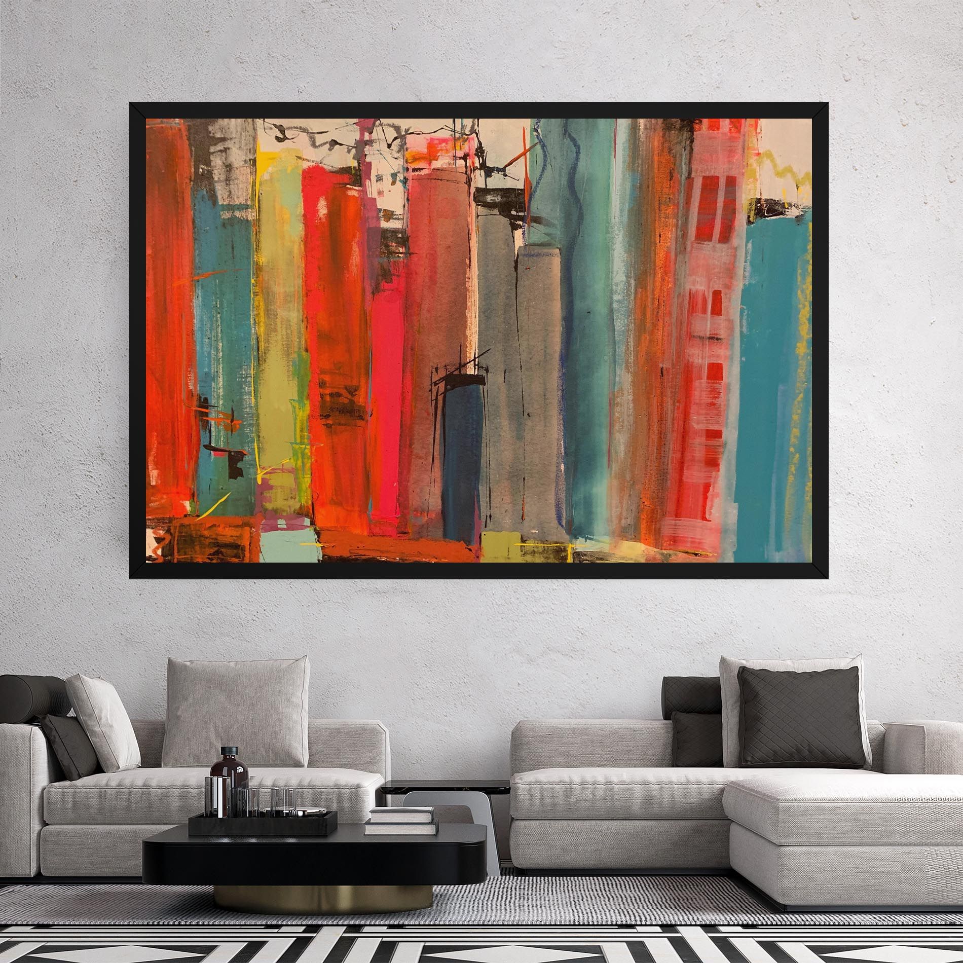 Abstract Buildings mockup 2