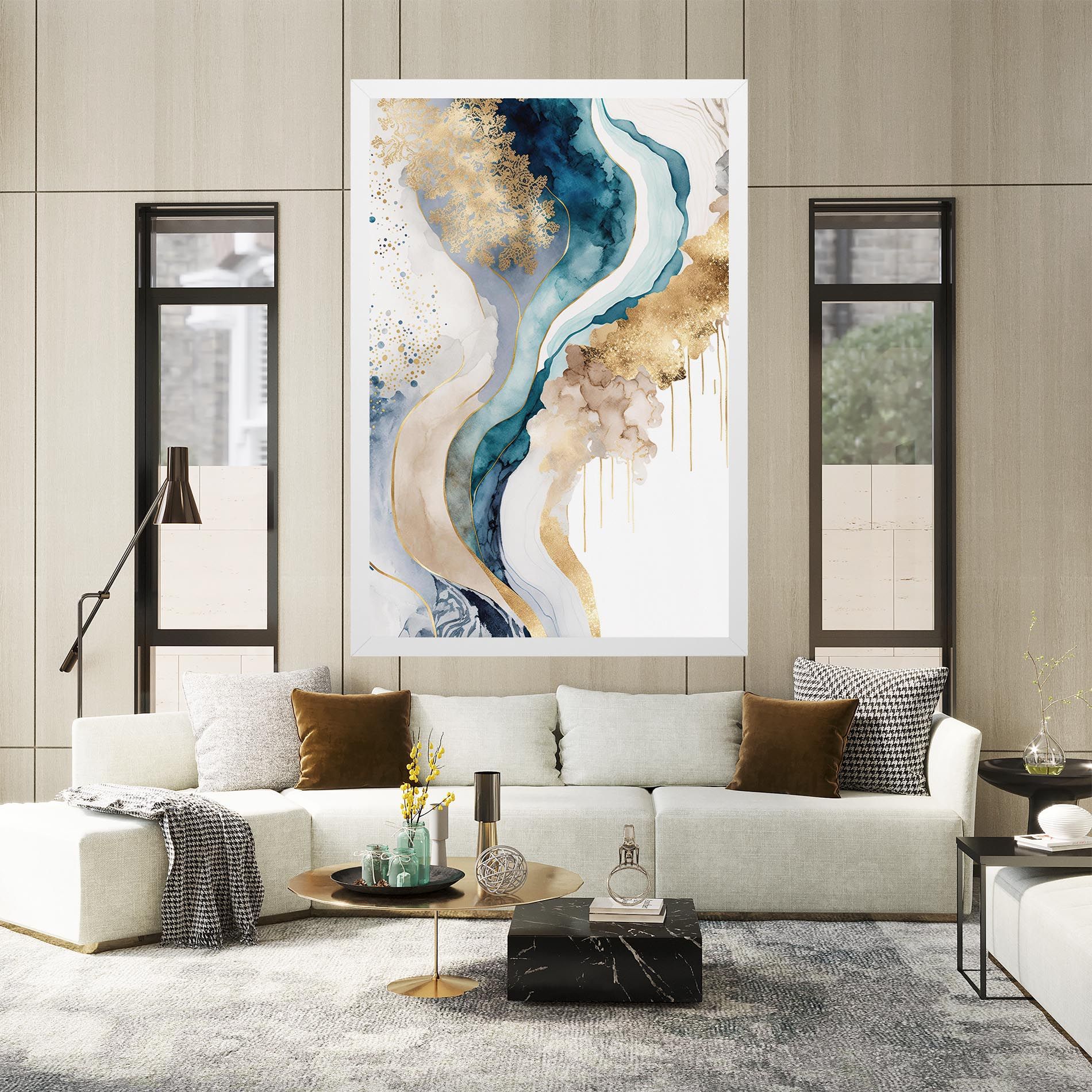 Light Blue Waves mockup 2