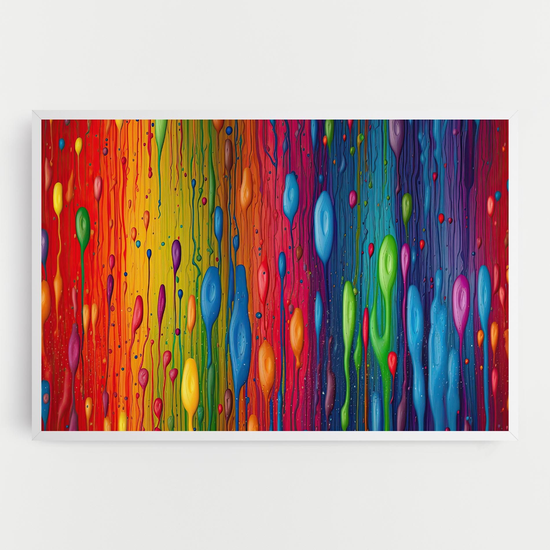 Abstract Rainbow Pattern mockup 0
