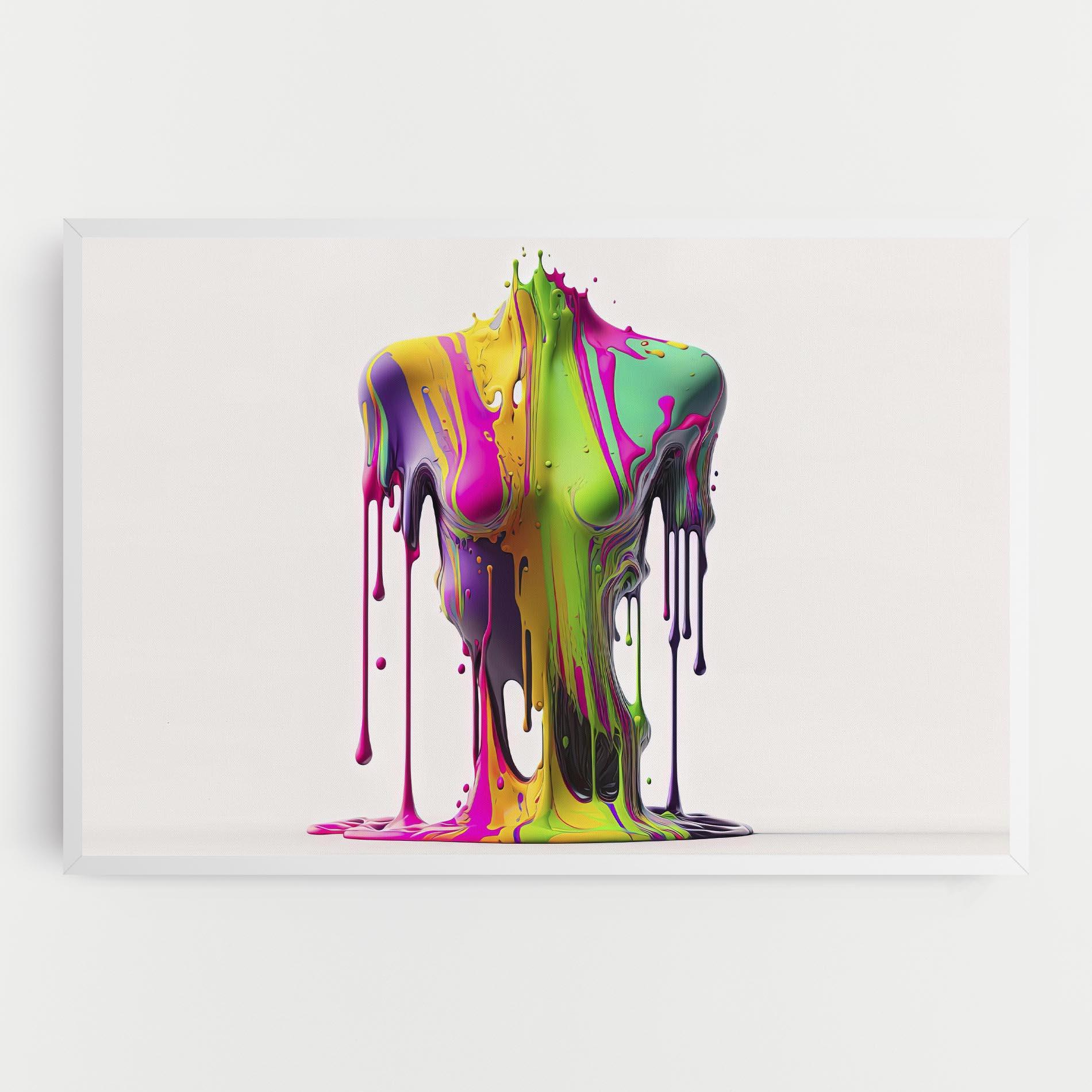 Vászonkép Colorful Body mockup 0