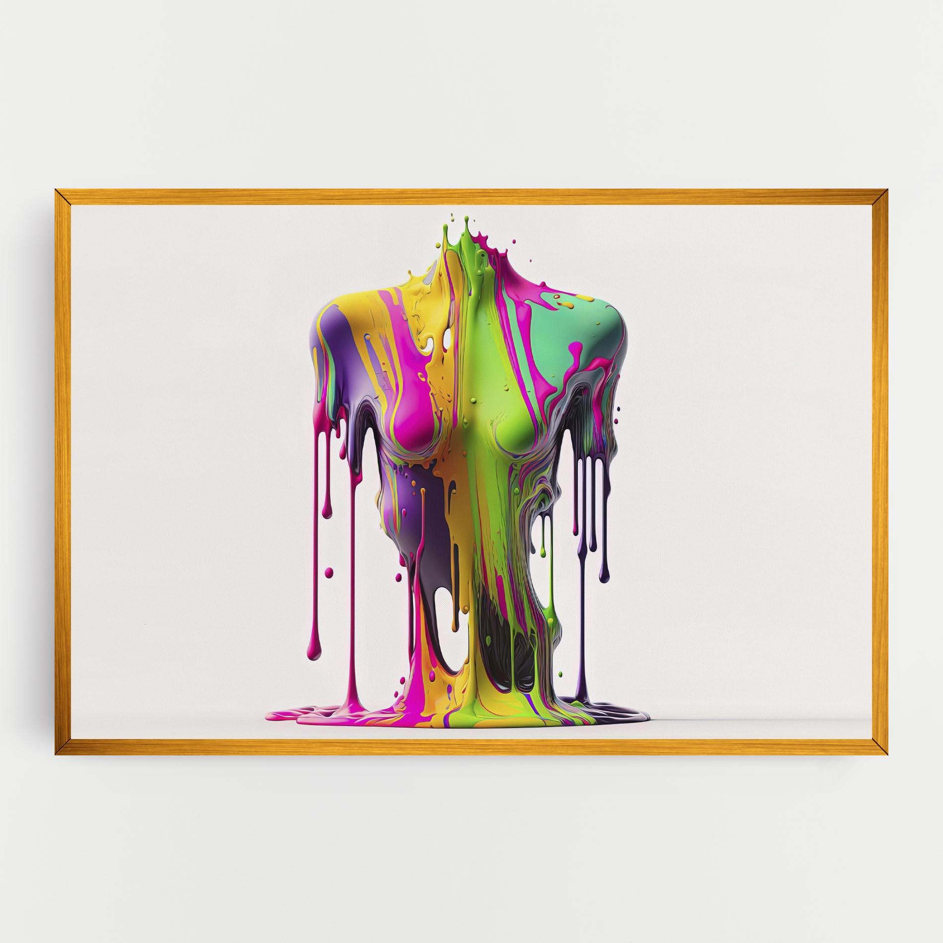 Vászonkép Colorful Body mockup 0