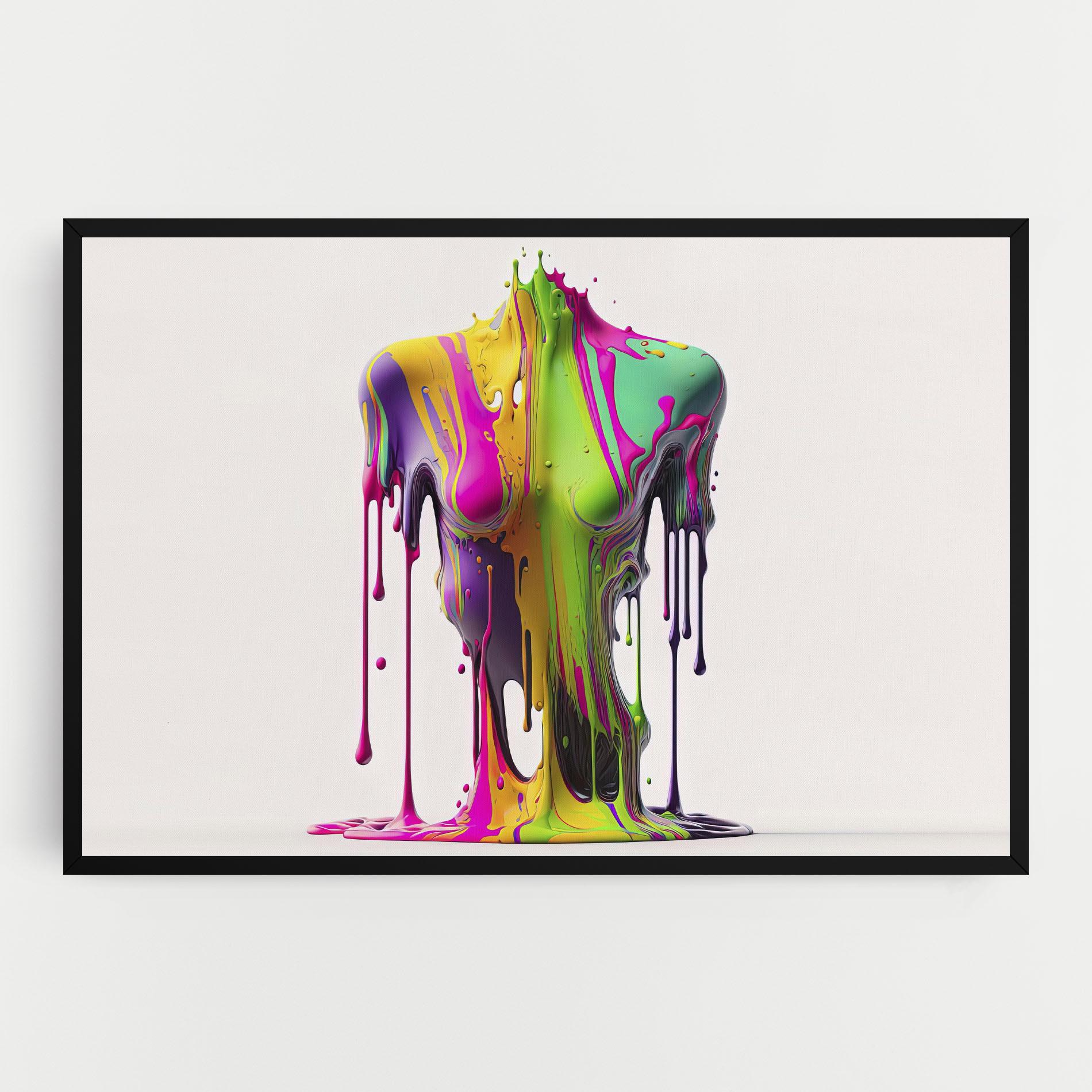 Vászonkép Colorful Body mockup 0