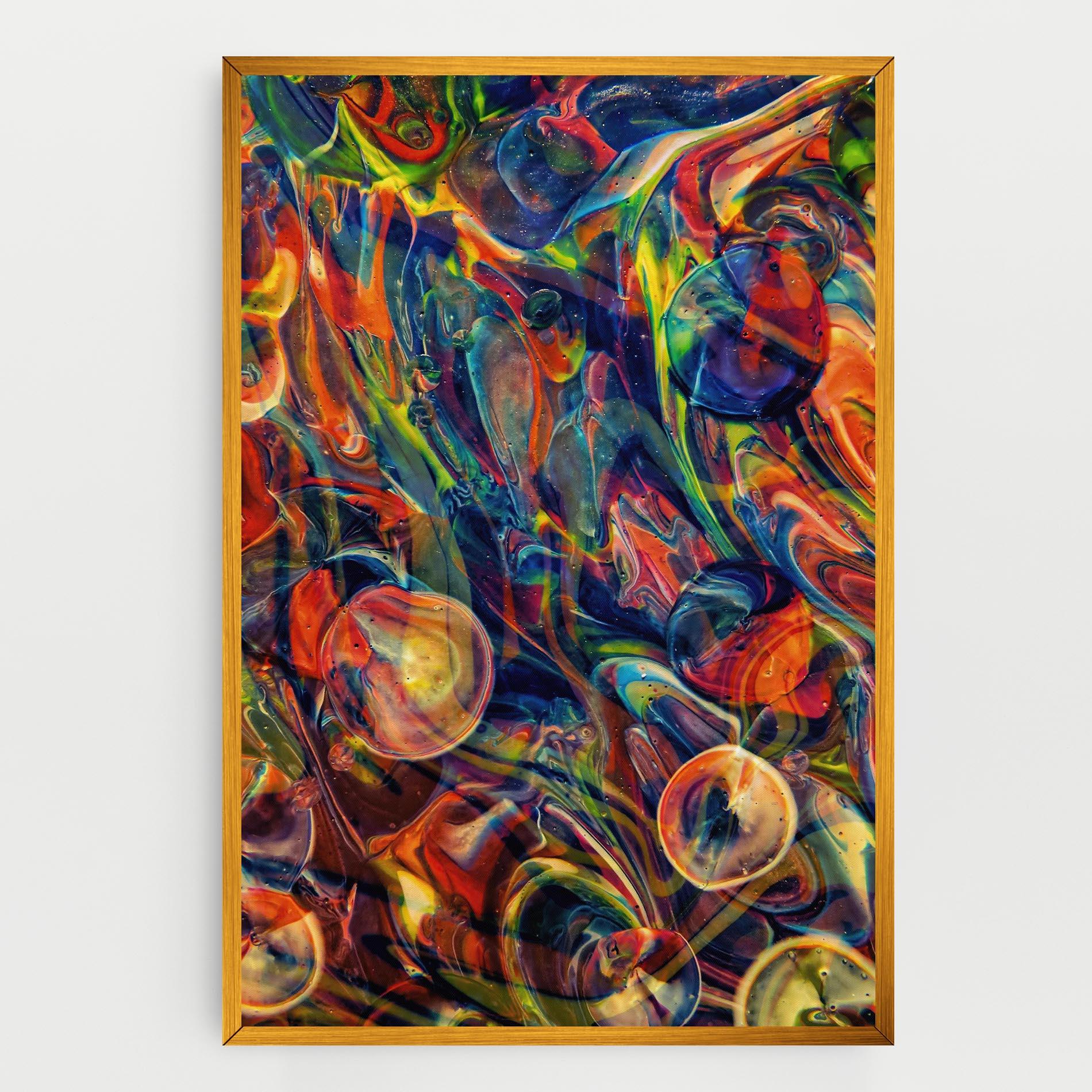 Vászonkép Abstract Glass mockup 0