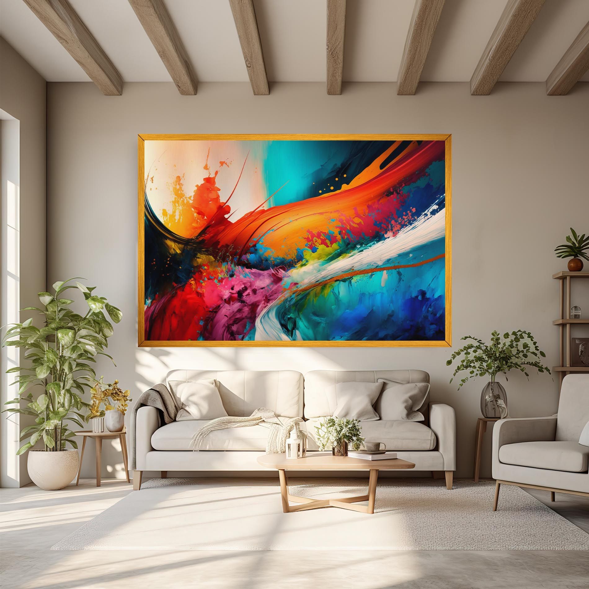 Art Brush Strokes mockup 6