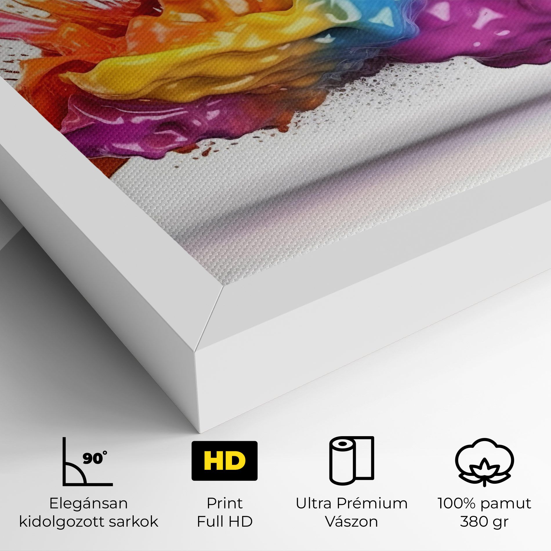 Blue Orange Splash mockup 4