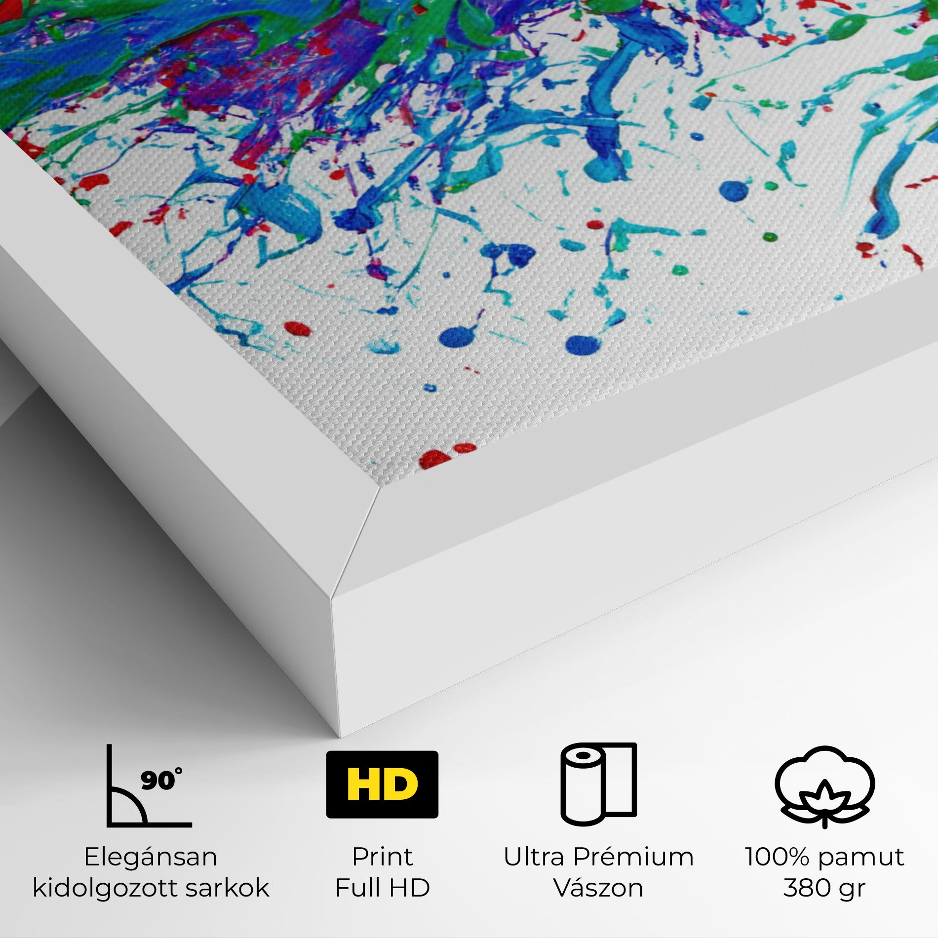 Colorful Blue Purple mockup 4