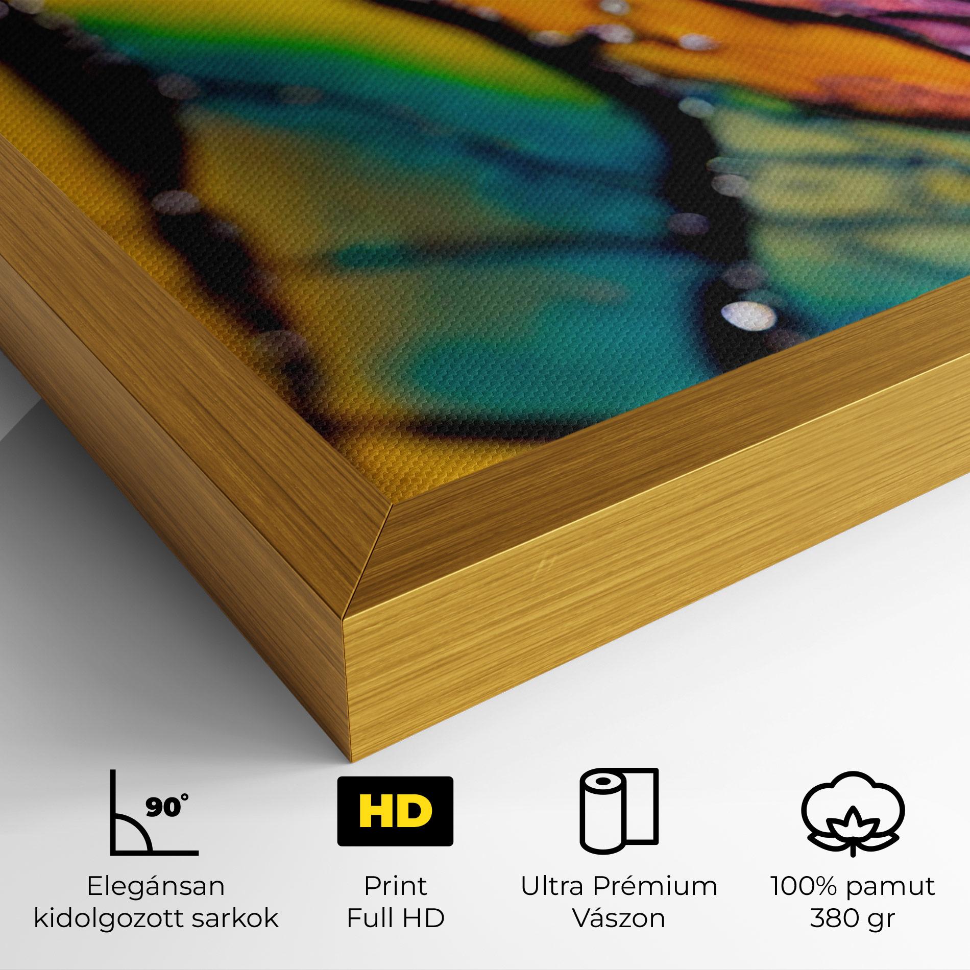 Vászonkép Beautiful Colorful Epoxy mockup 4