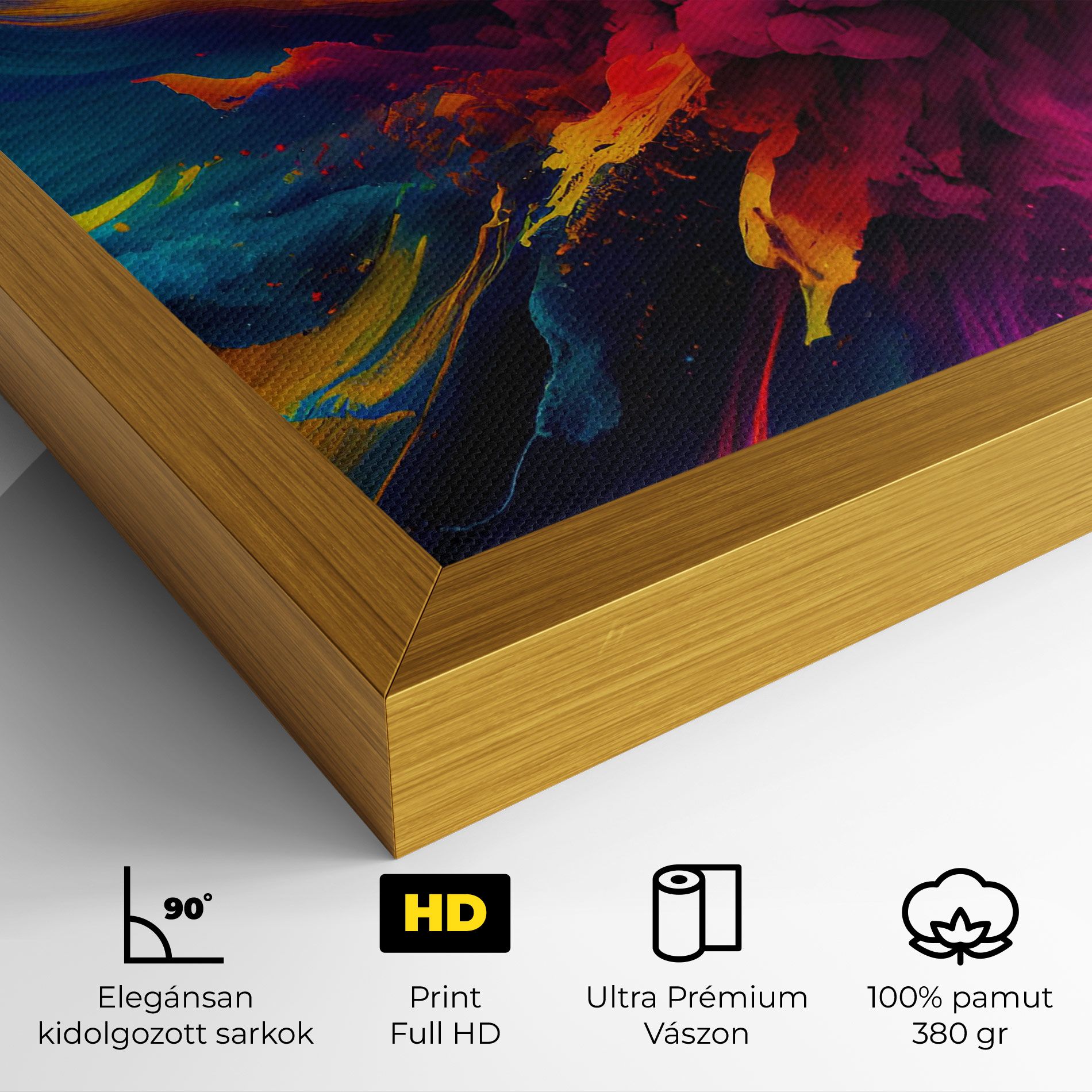 Colorful Paint Explosion mockup 4