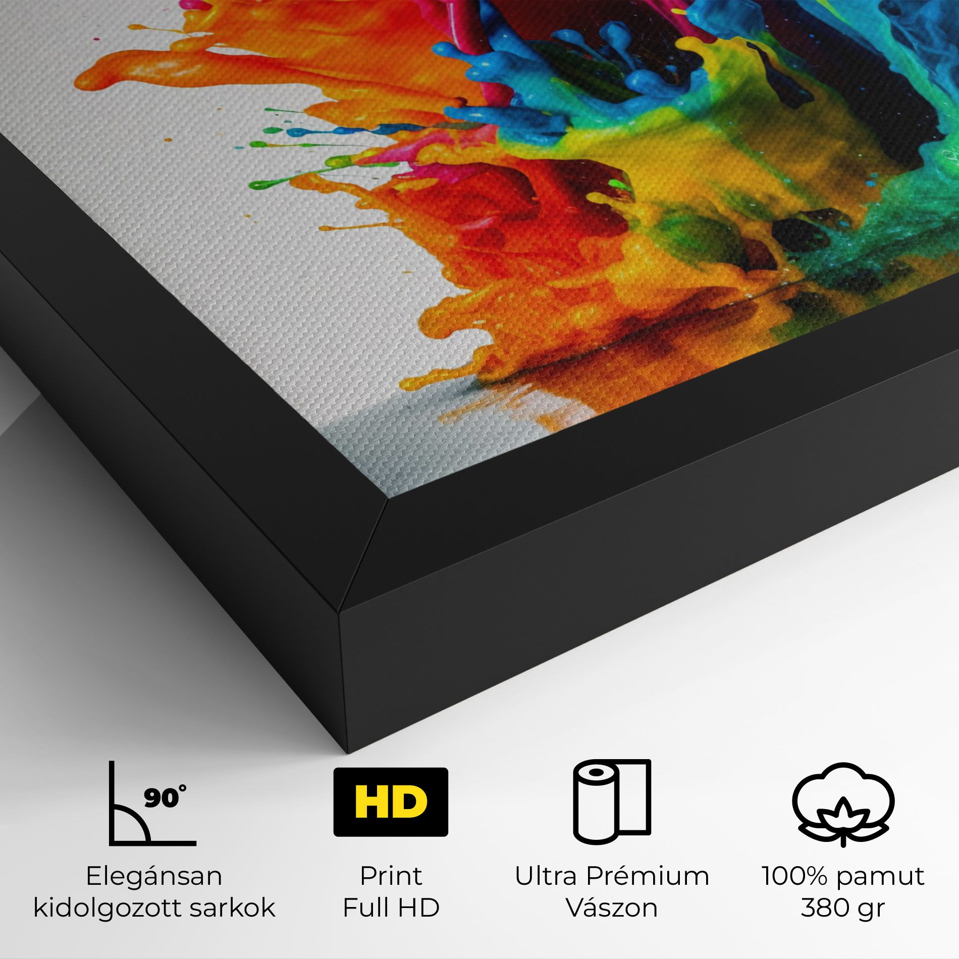 Colorful Explosion Paint mockup 4