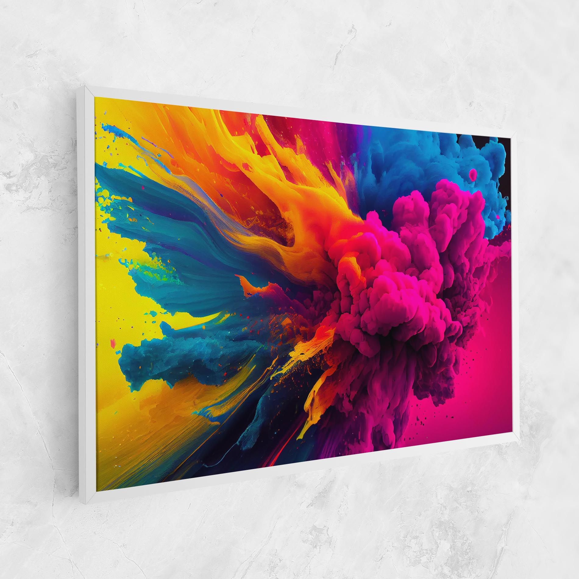Colorful Paint Explosion mockup 1