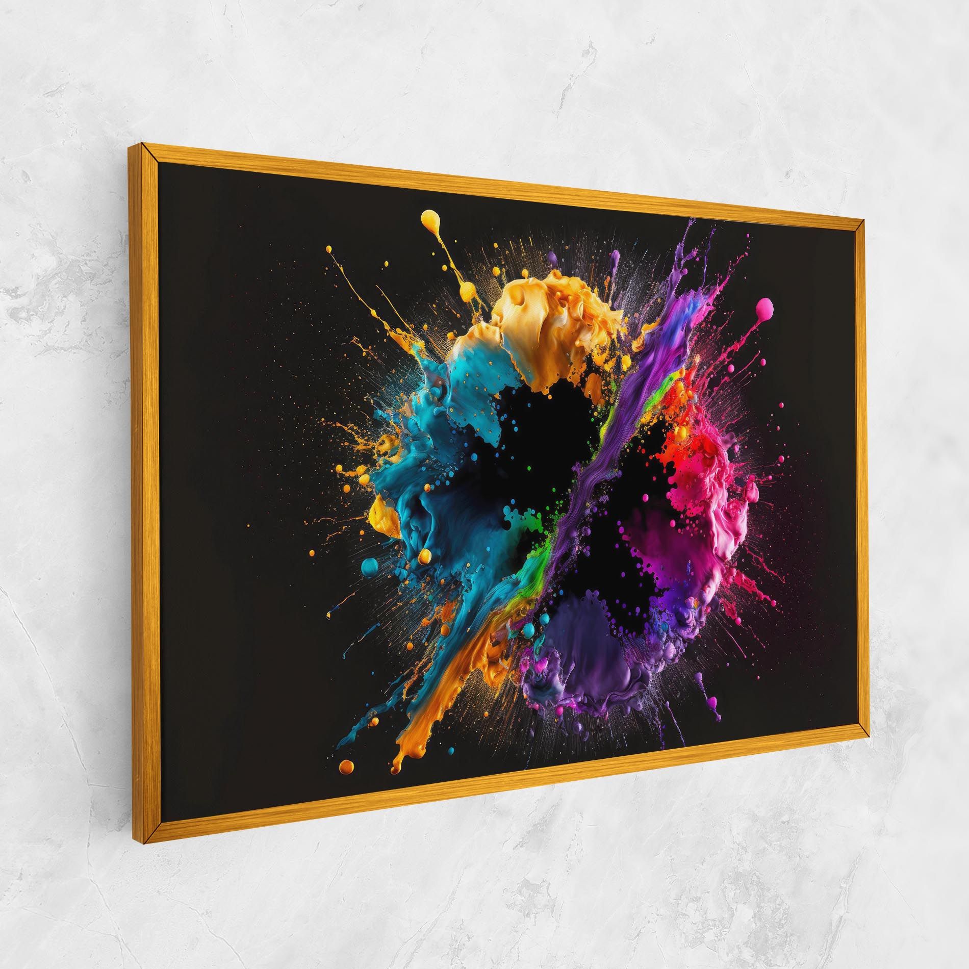 Oily Splash Explosion mockup 1