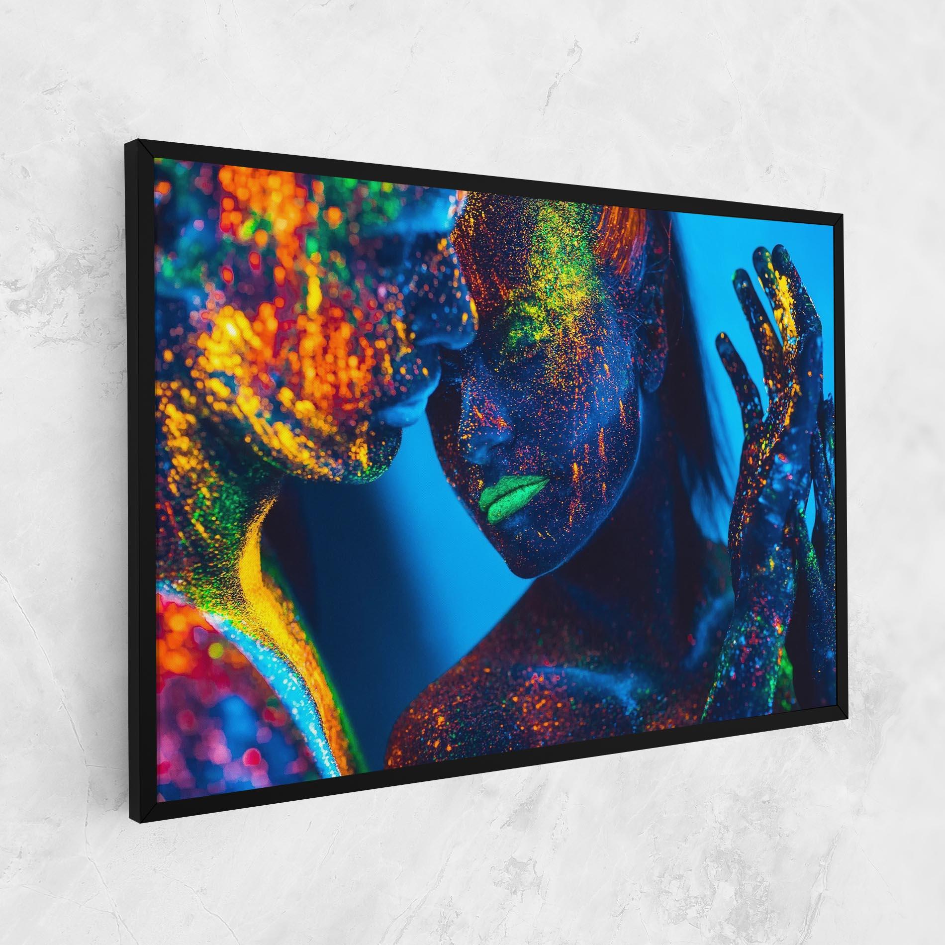 Vászonkép Fluorescent Couple mockup 1