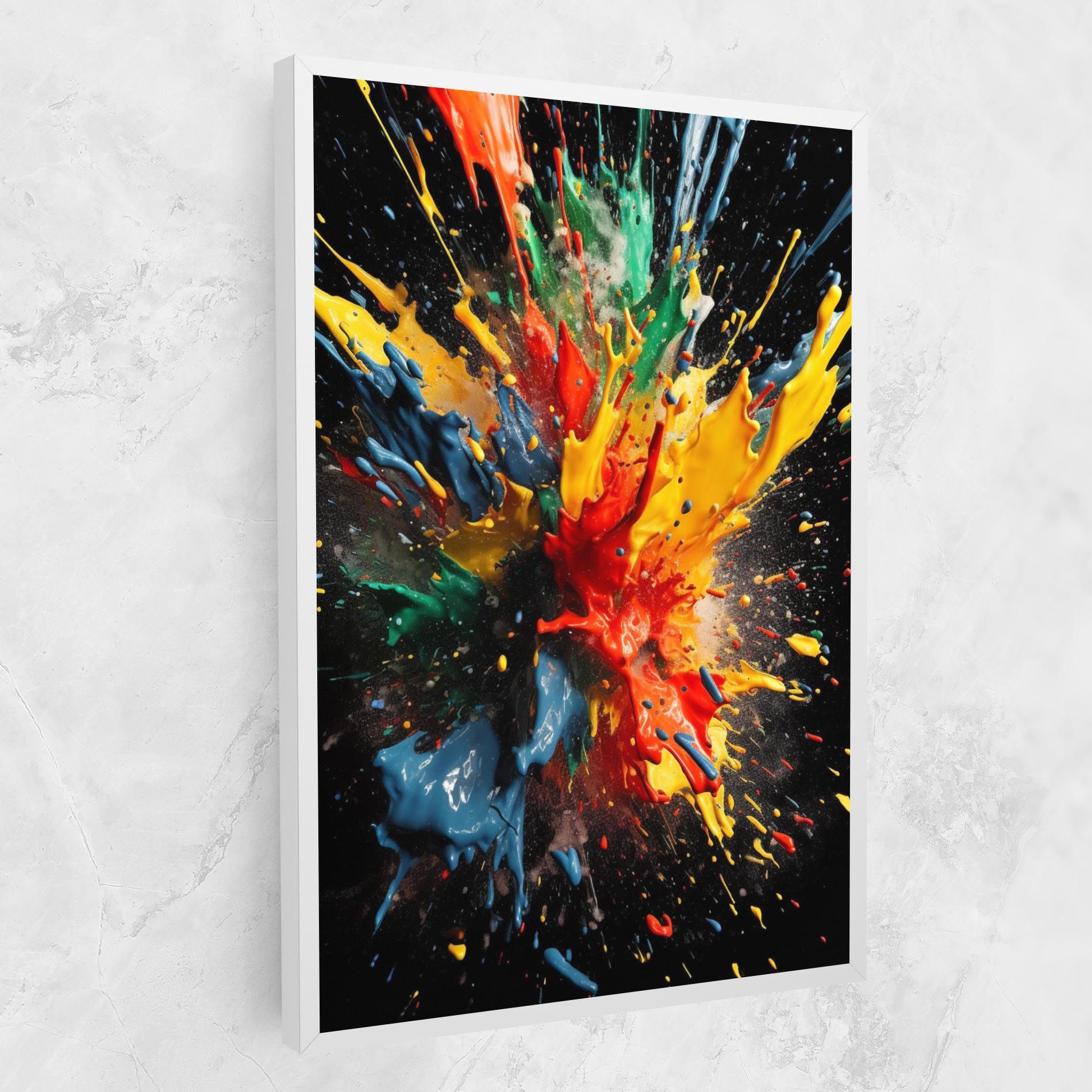 Floating Color Splash mockup 1