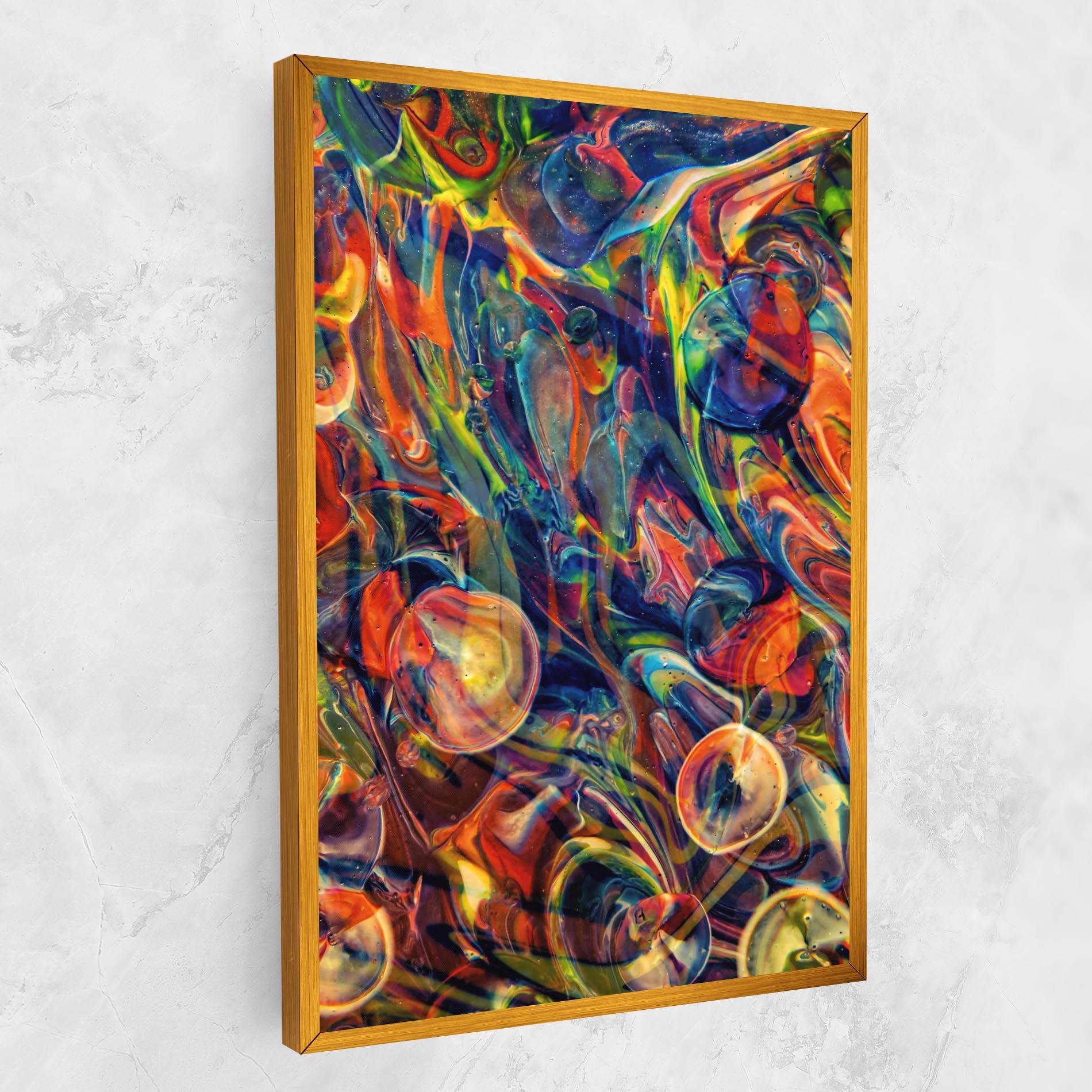 Vászonkép Abstract Glass mockup 1