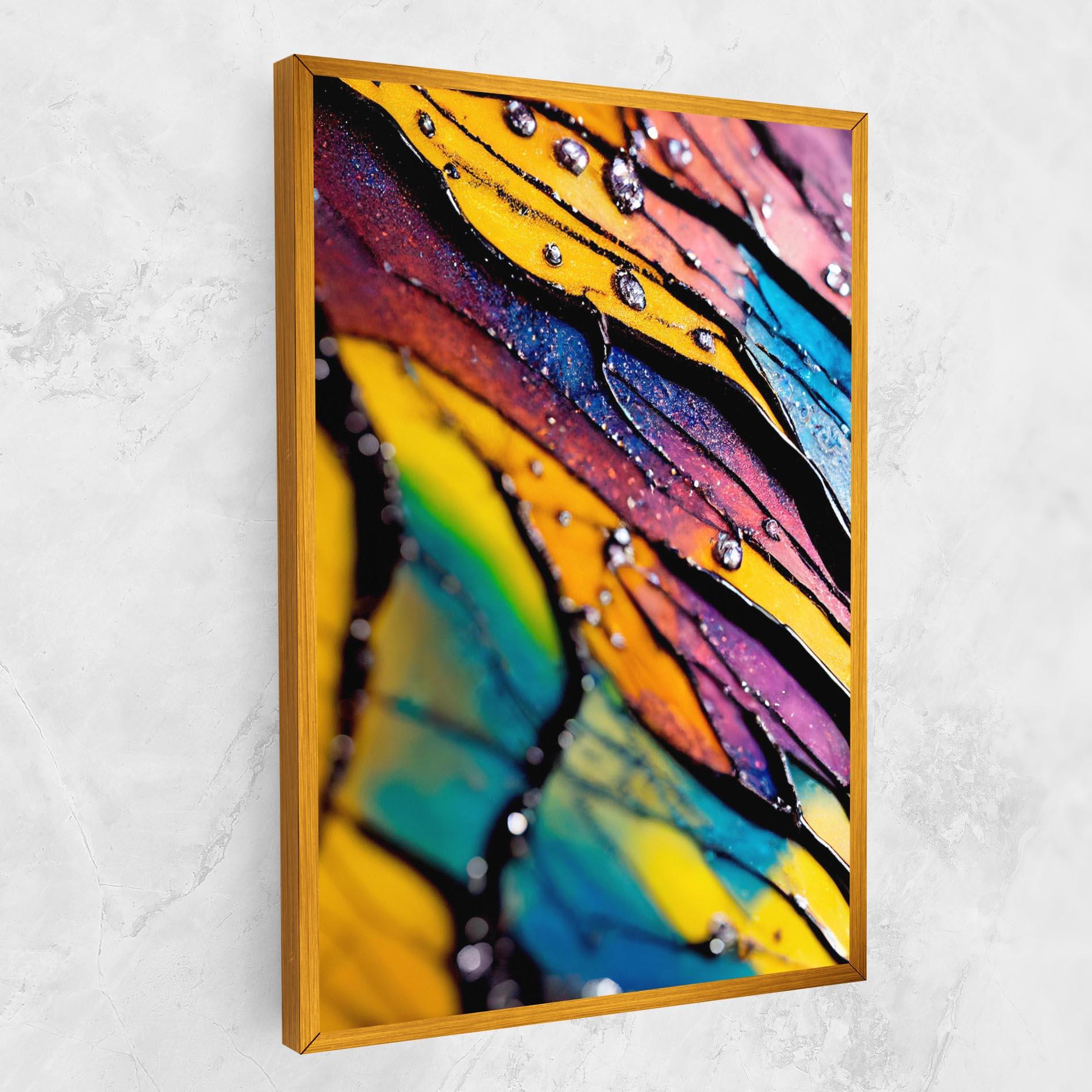 Vászonkép Beautiful Colorful Epoxy mockup 1
