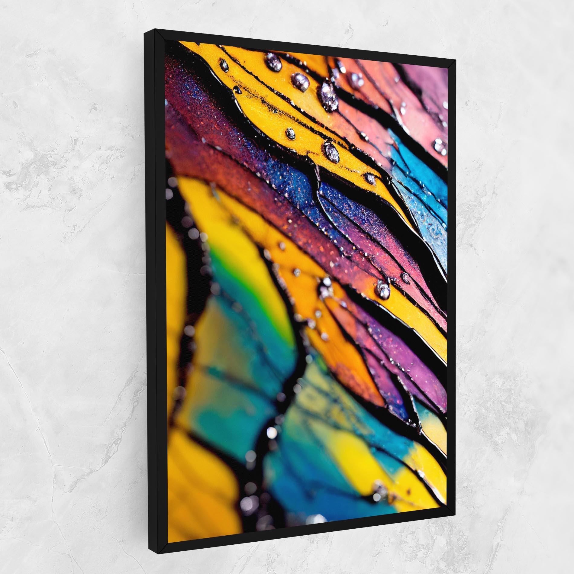 Vászonkép Beautiful Colorful Epoxy mockup 1