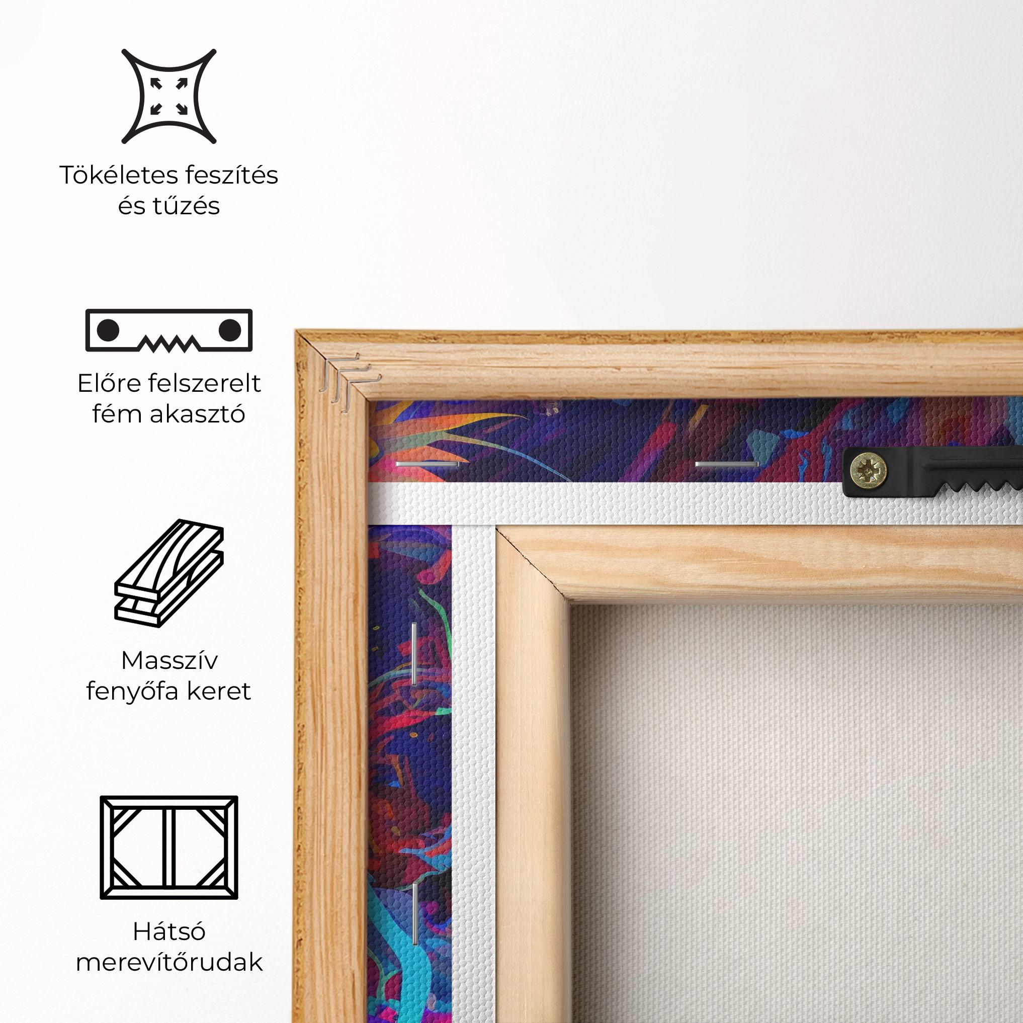 Vászonkép Abstract Color Work mockup 5