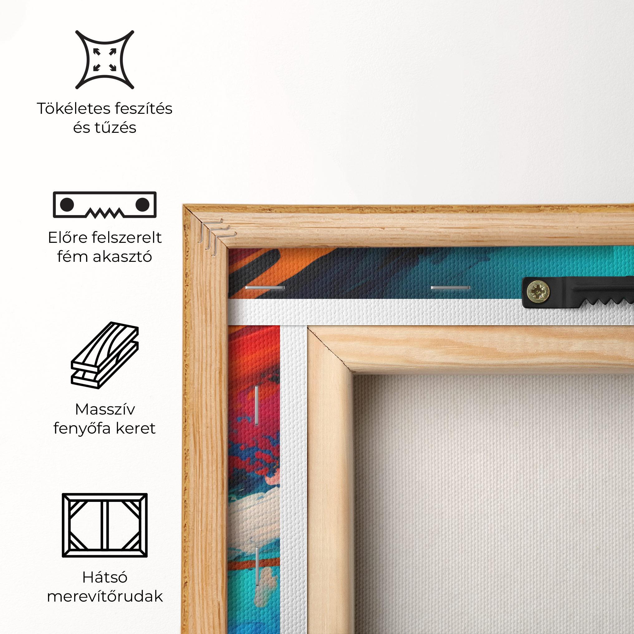 Vászonkép Art Brush Strokes mockup 5