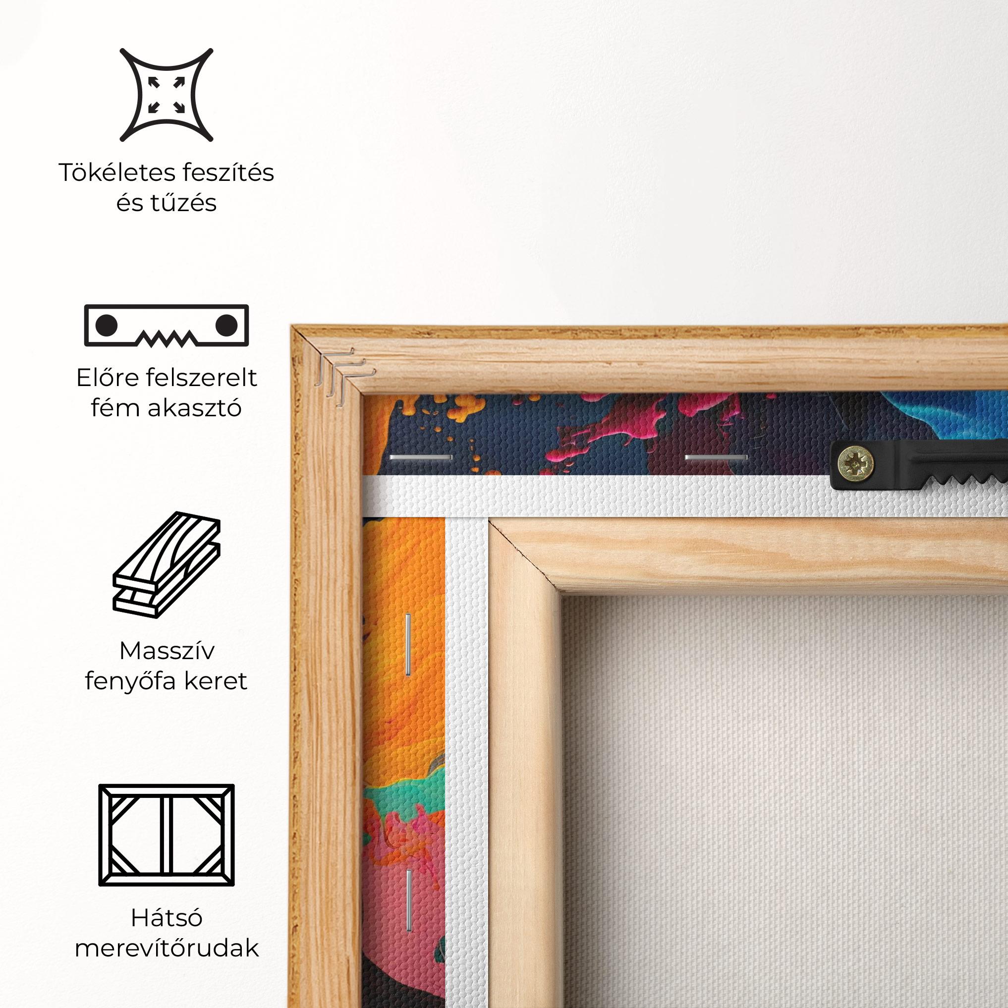 Vászonkép Color Floating mockup 5