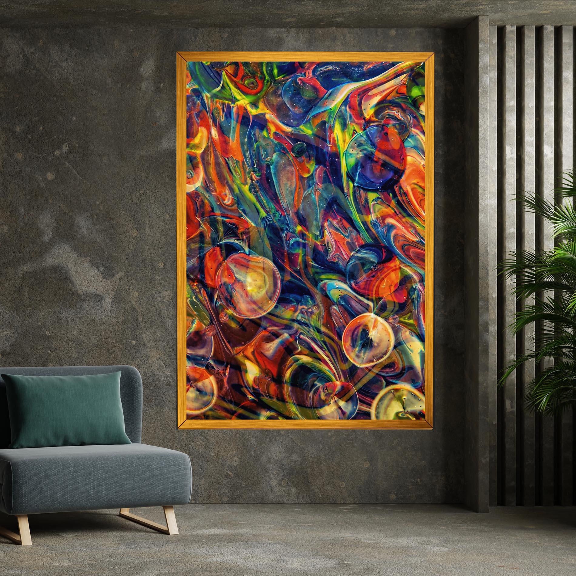 Vászonkép Abstract Glass mockup 7