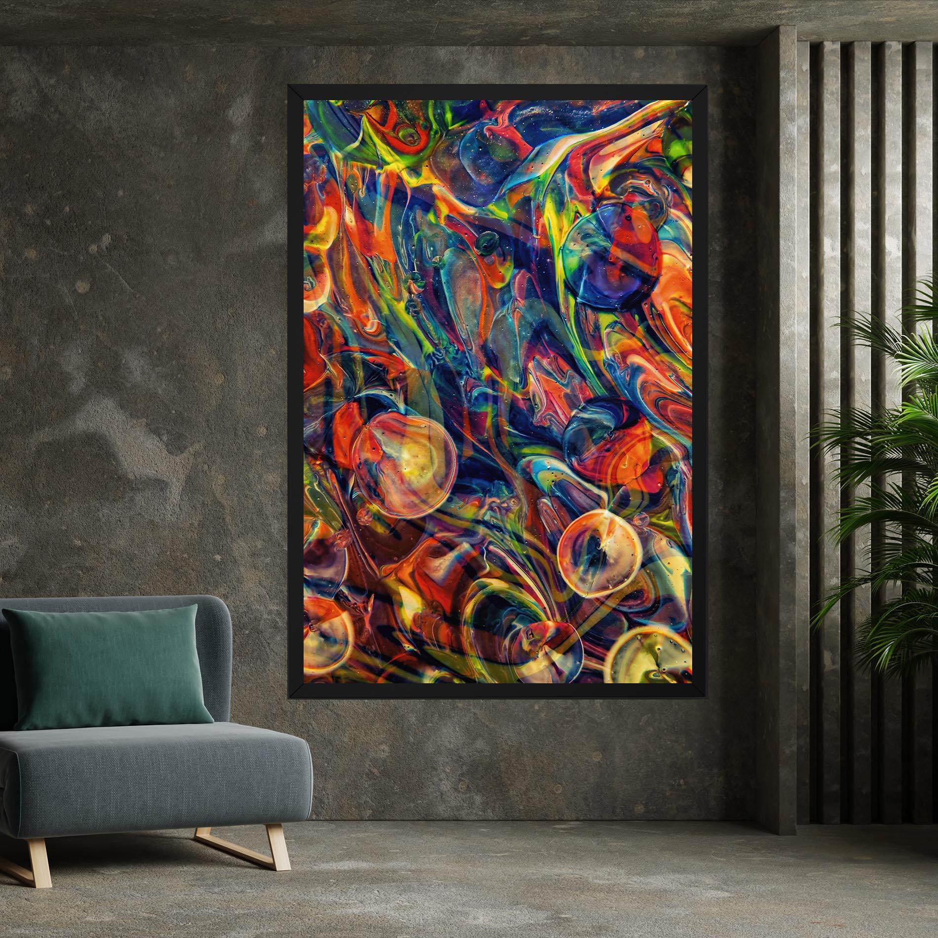 Vászonkép Abstract Glass mockup 7