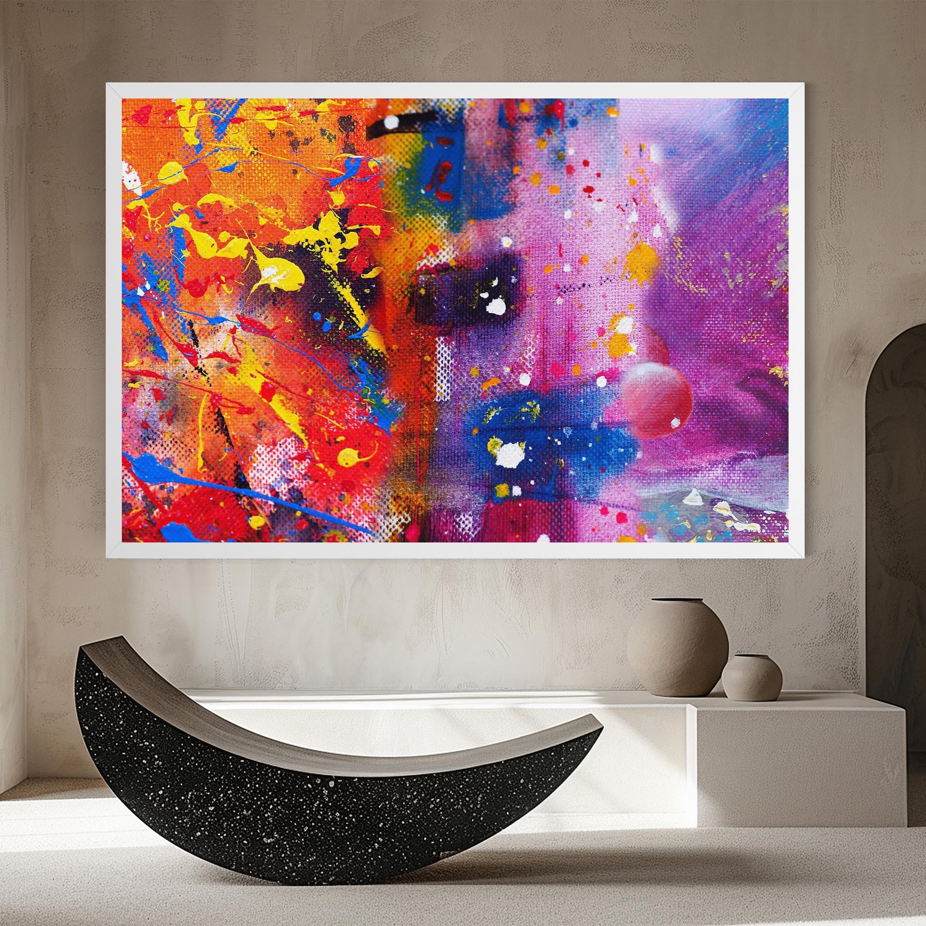 Vászonkép Art Panorama mockup 8