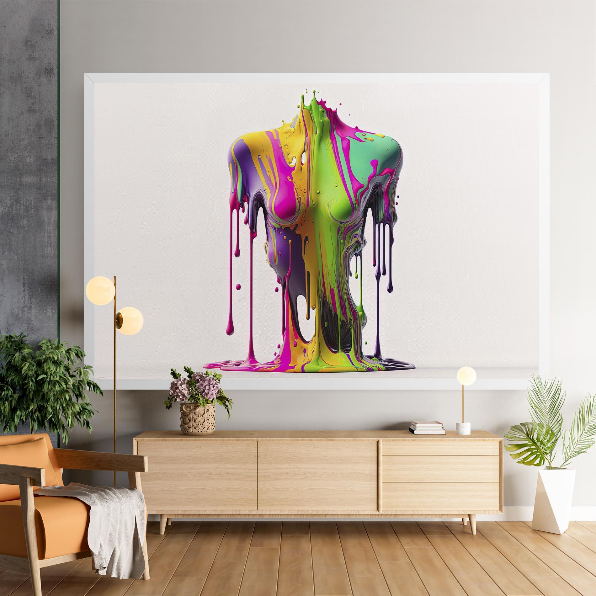 Vászonkép Colorful Body mockup 9