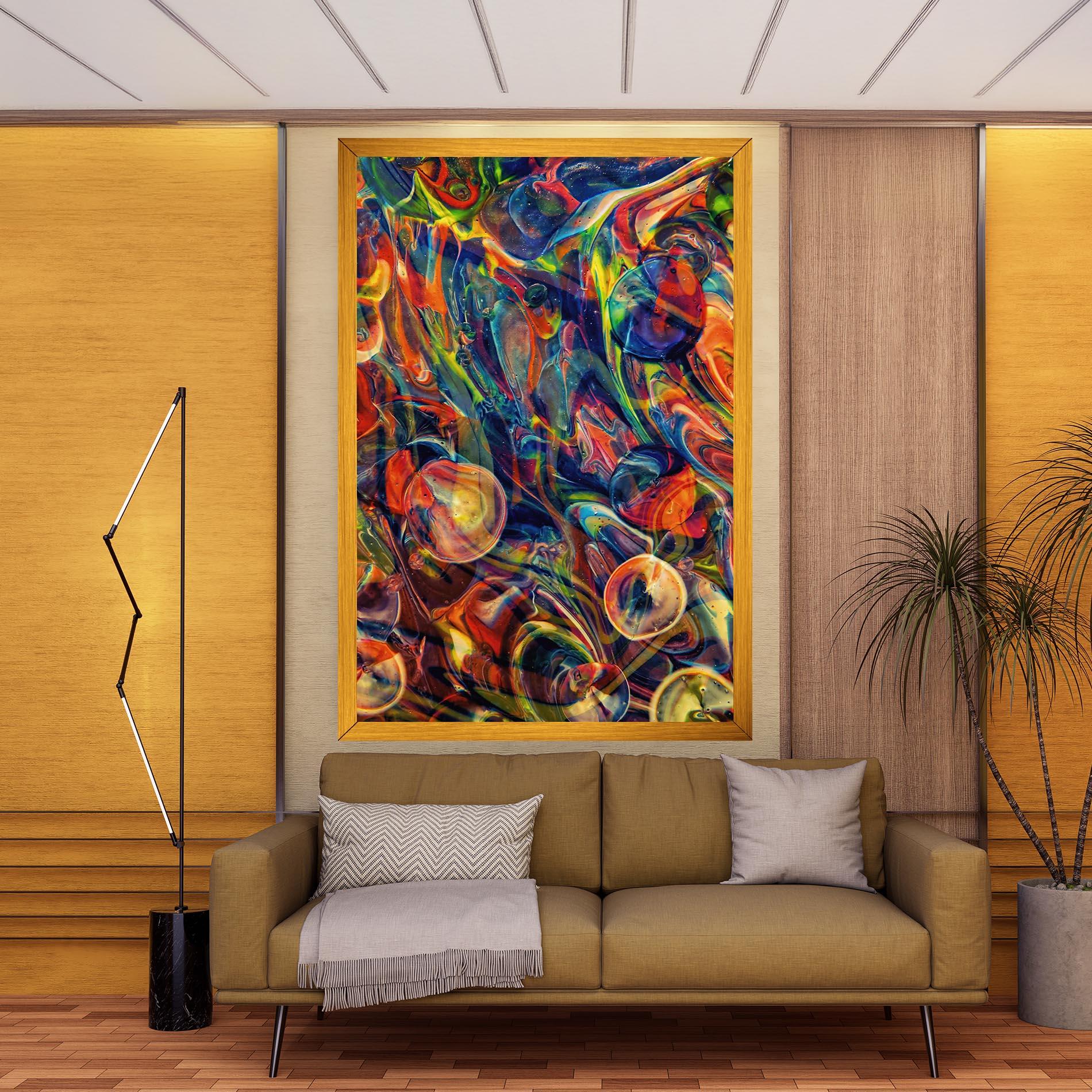 Vászonkép Abstract Glass mockup 9