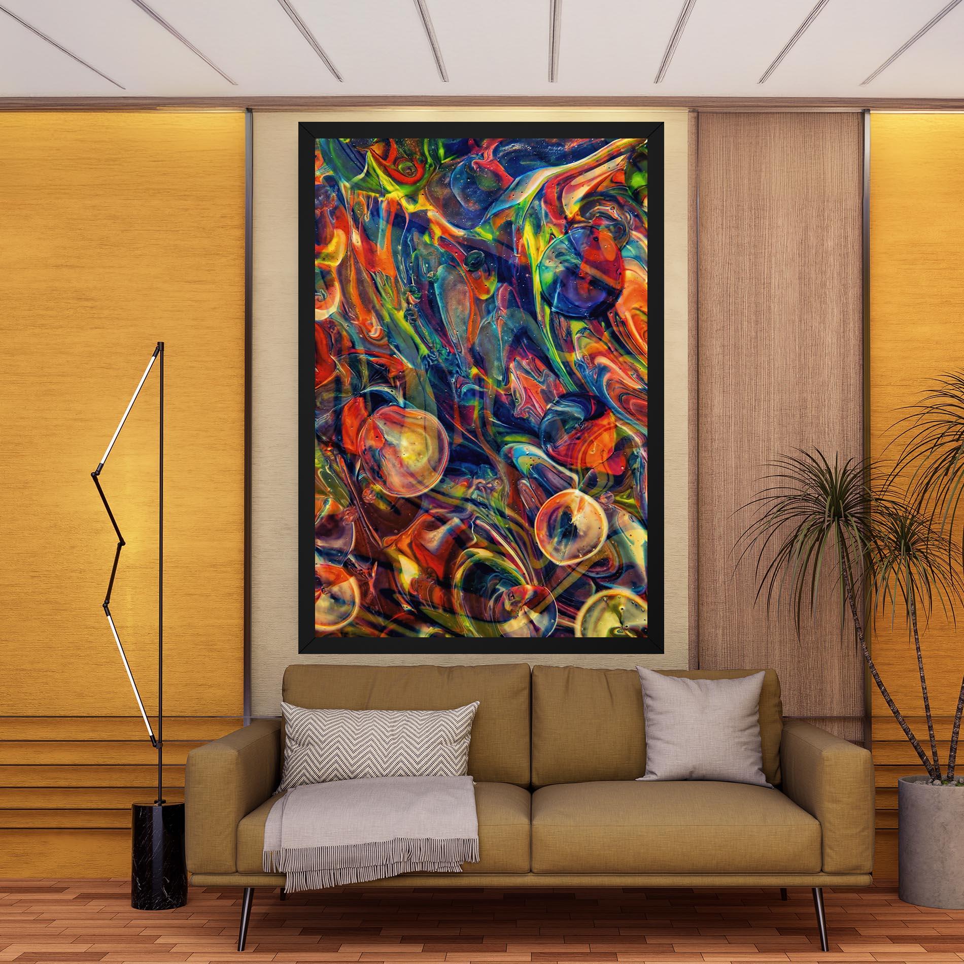 Vászonkép Abstract Glass mockup 9