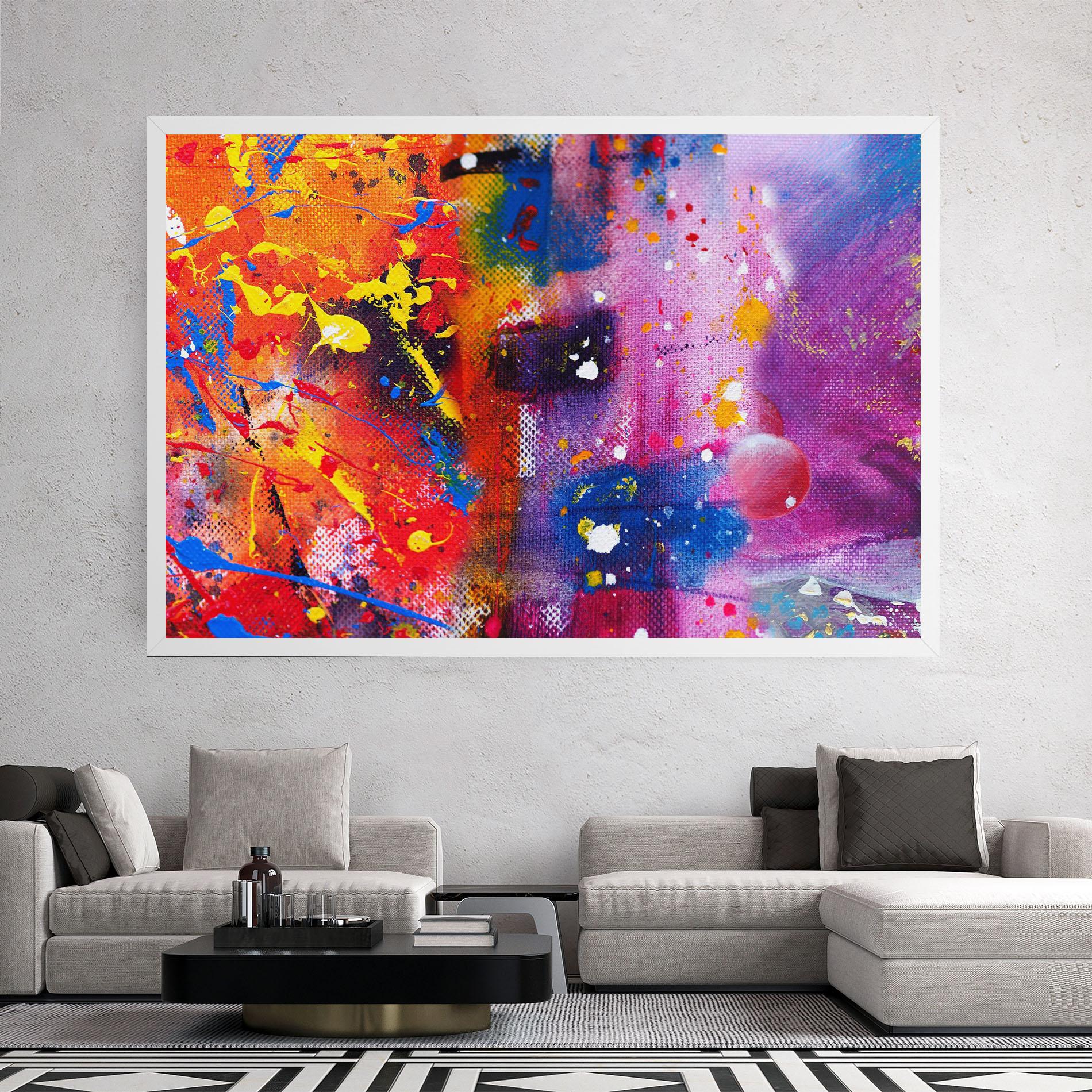 Vászonkép Art Panorama mockup 2