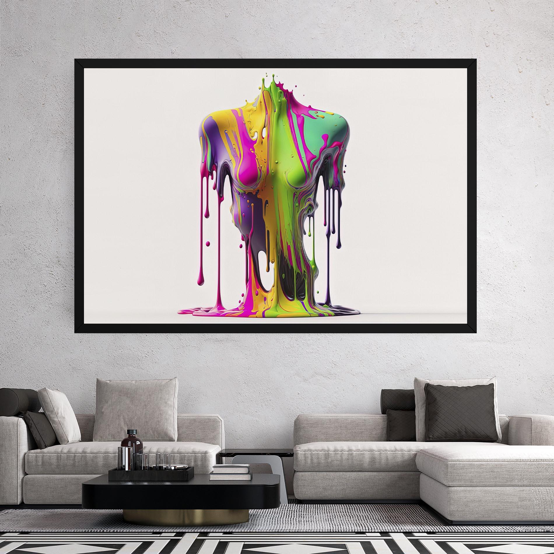 Vászonkép Colorful Body mockup 2