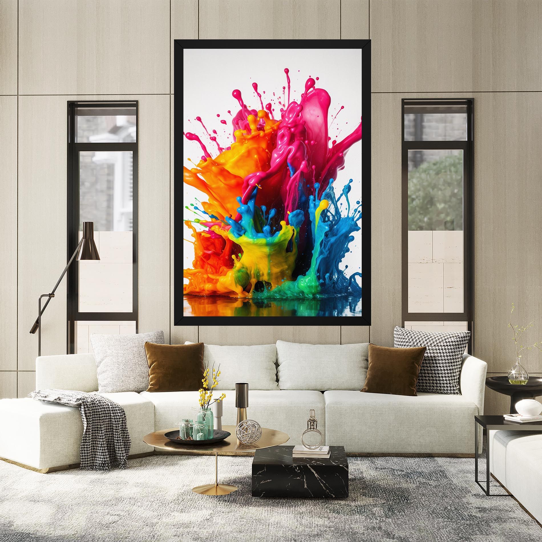 Colorful Explosion Paint mockup 2