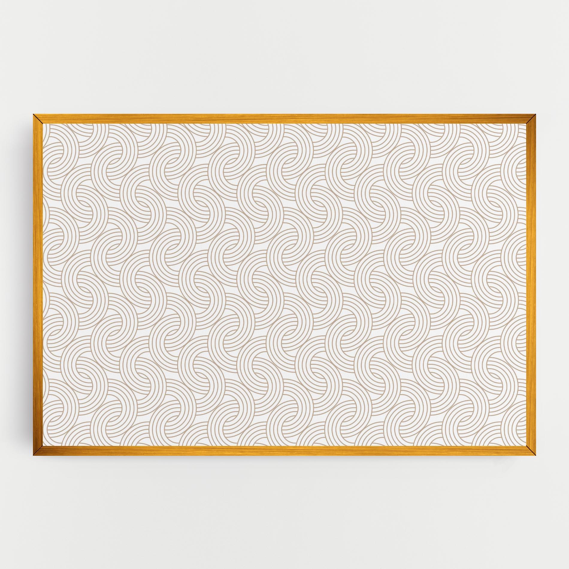 Vászonkép Cream Lines mockup 0
