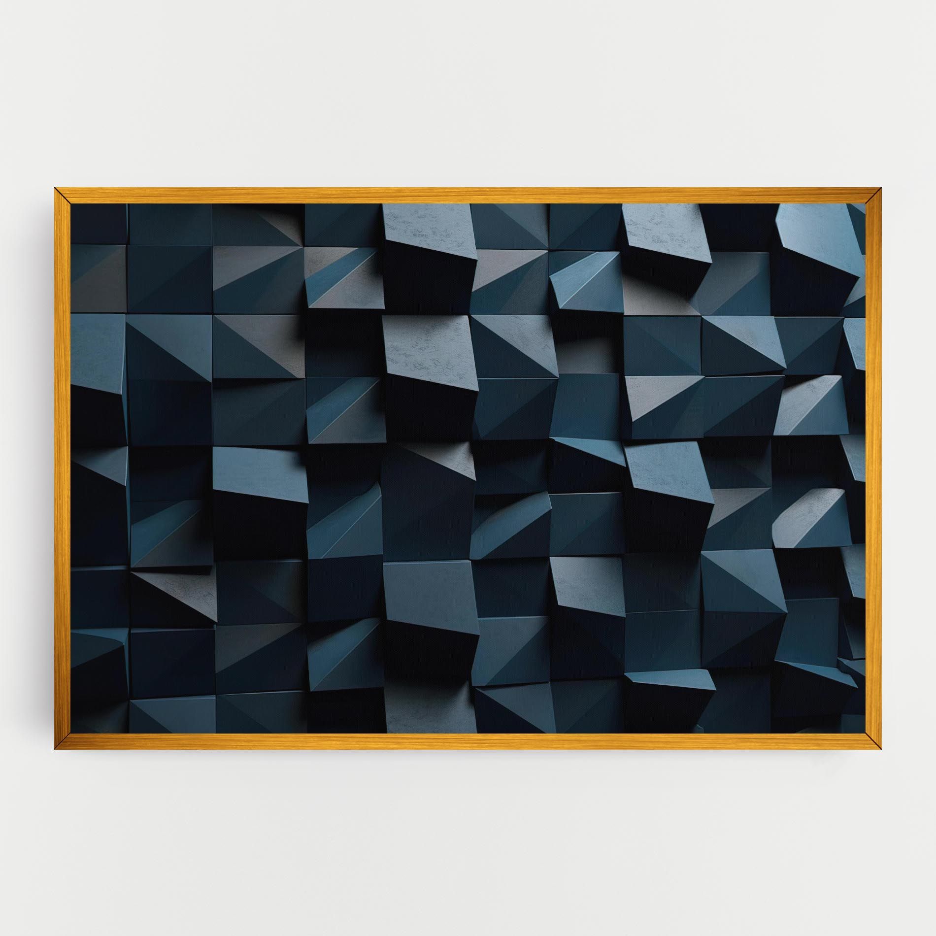 Dark Blue Square mockup 0