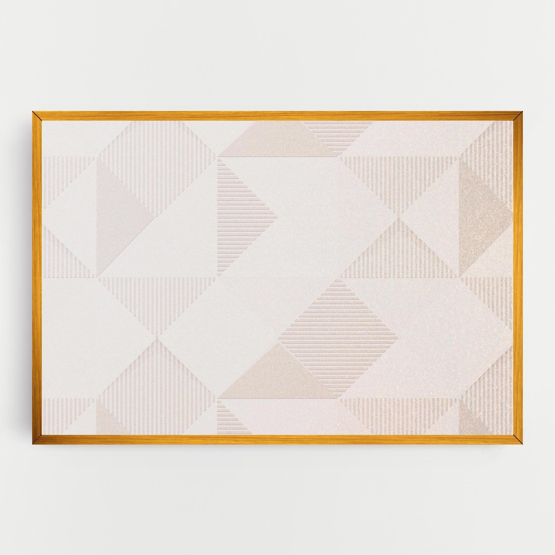 Vászonkép Light Cream Rhombus mockup 0
