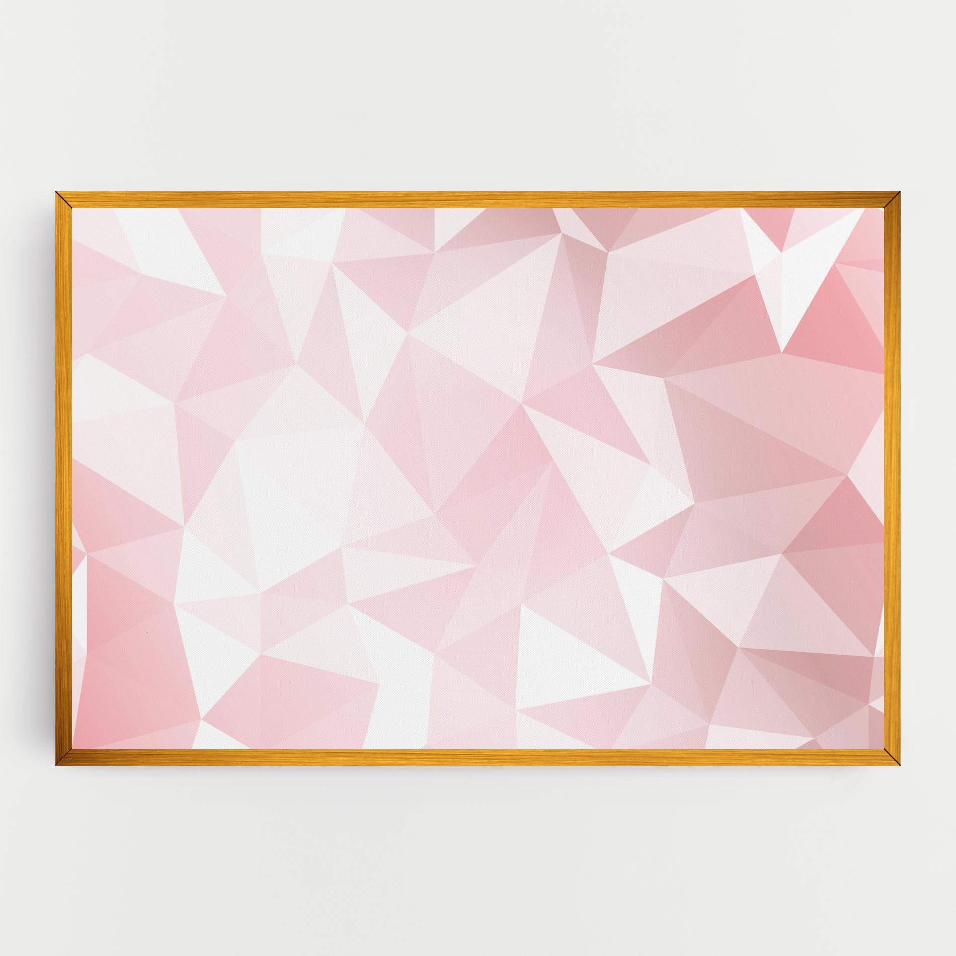 Vászonkép Pink Triangle mockup 0