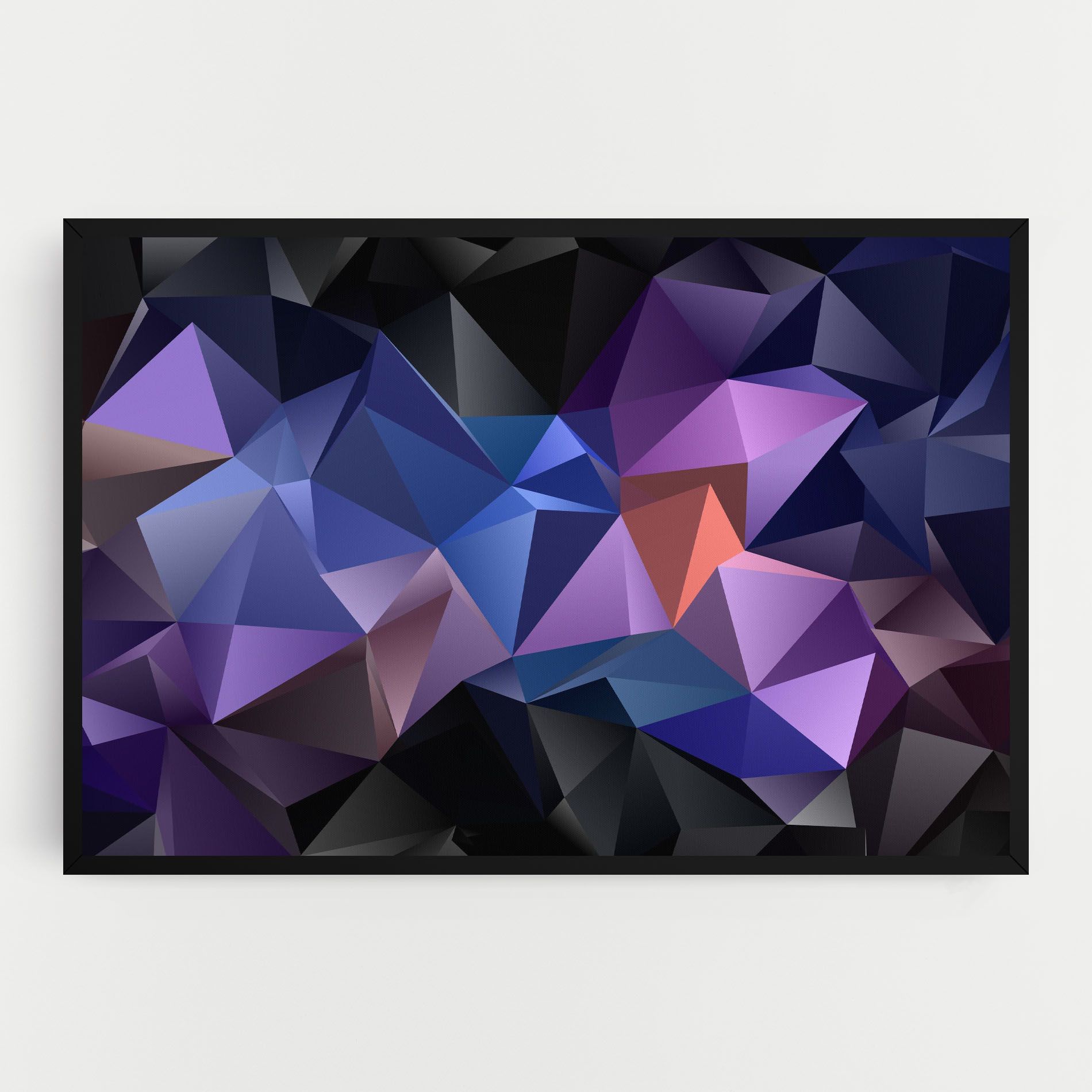 Black Purple Triangle mockup 0