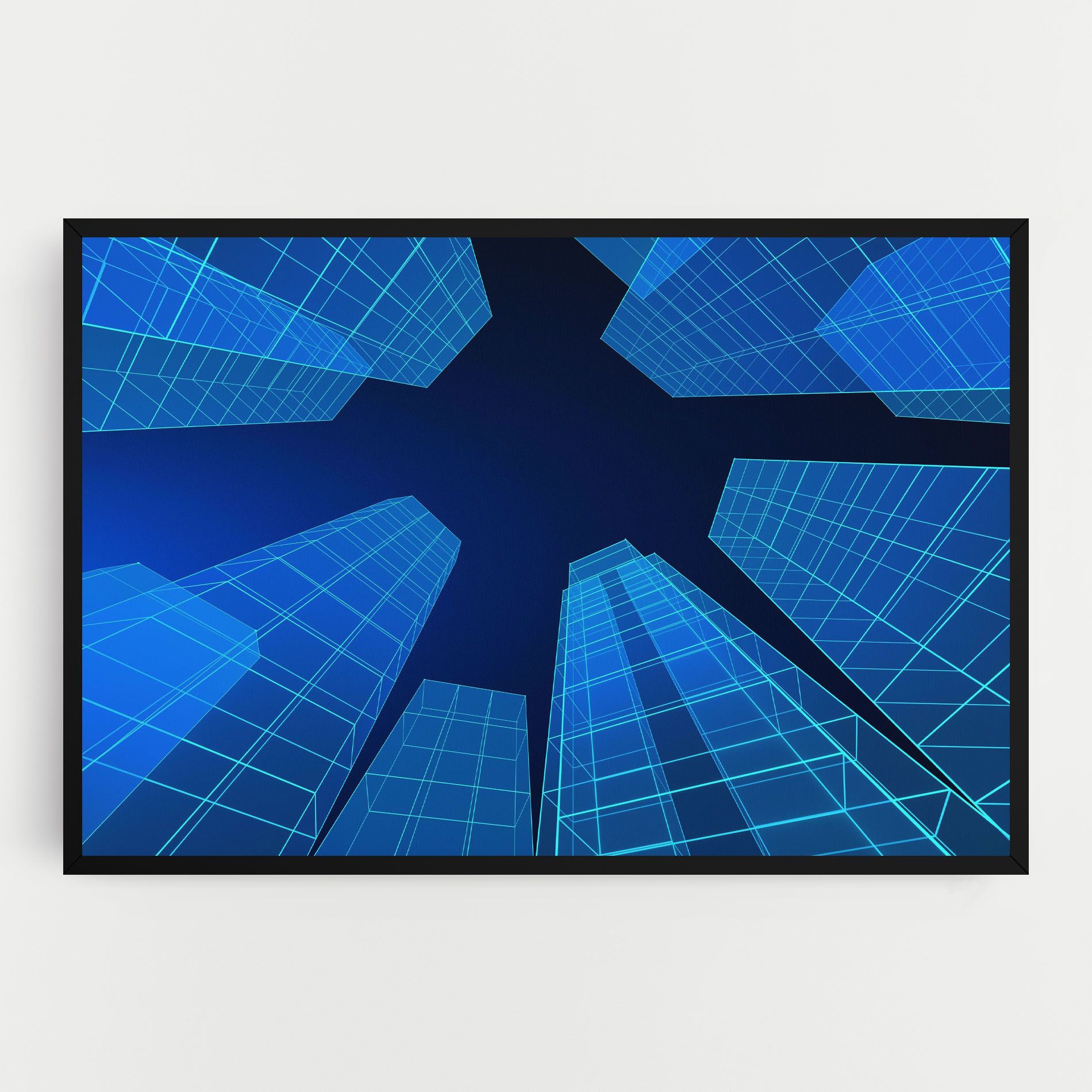 Blue Buildings mockup 0