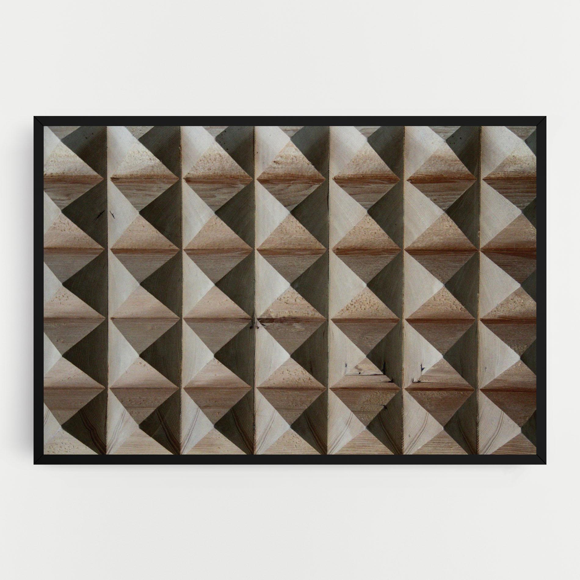 Vászonkép Cream Pyramid mockup 0