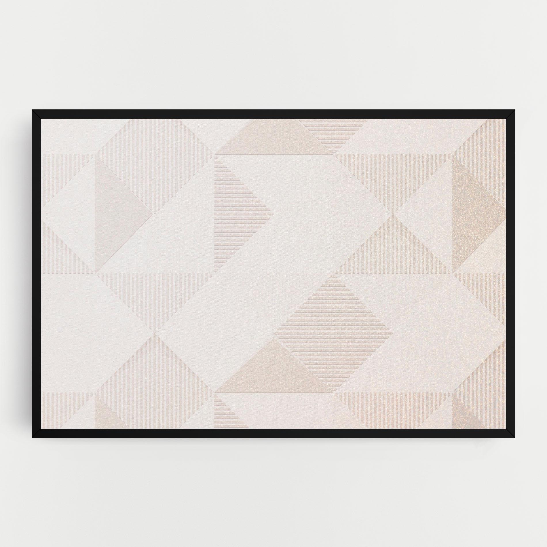 Vászonkép Light Cream Rhombus mockup 0