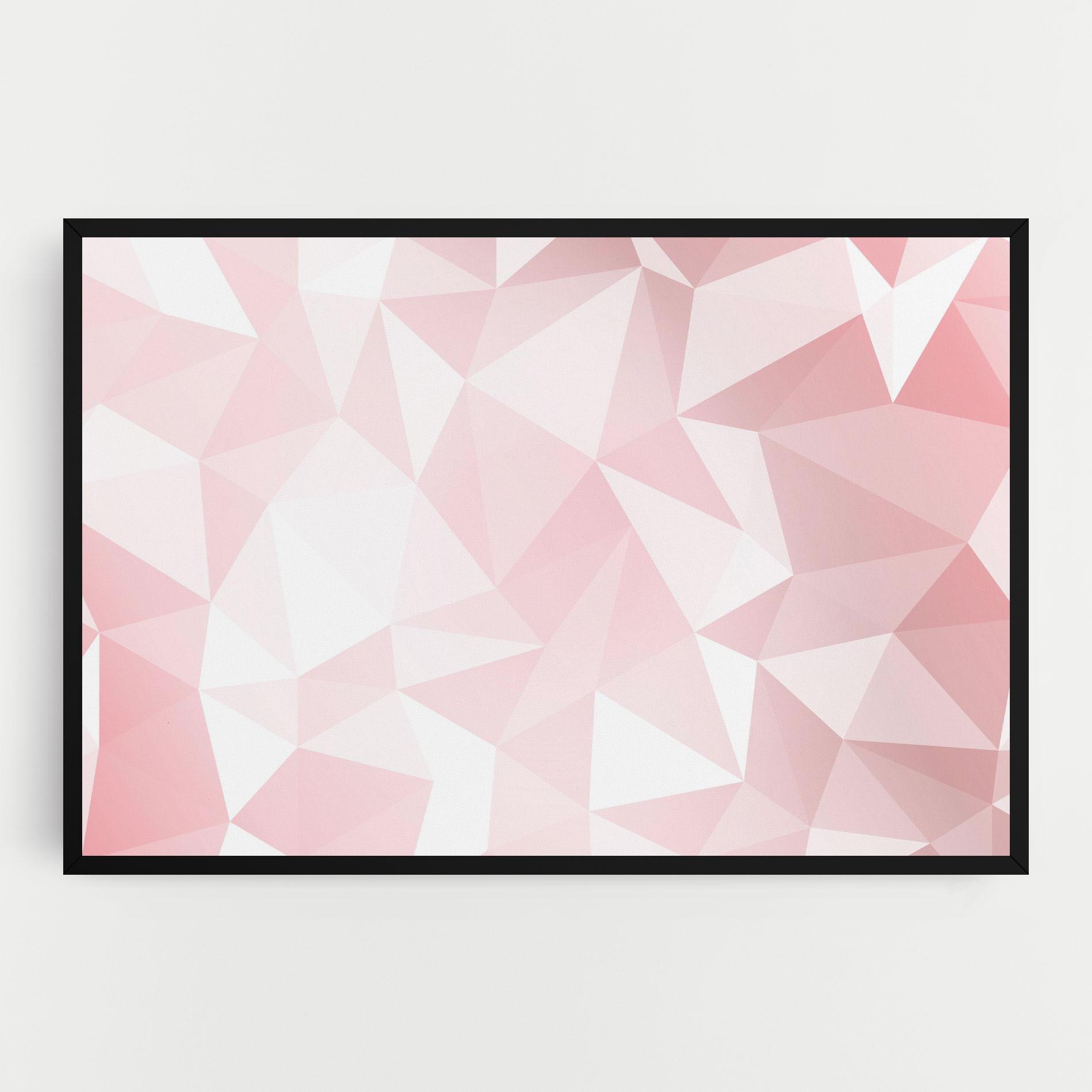 Vászonkép Pink Triangle mockup 0