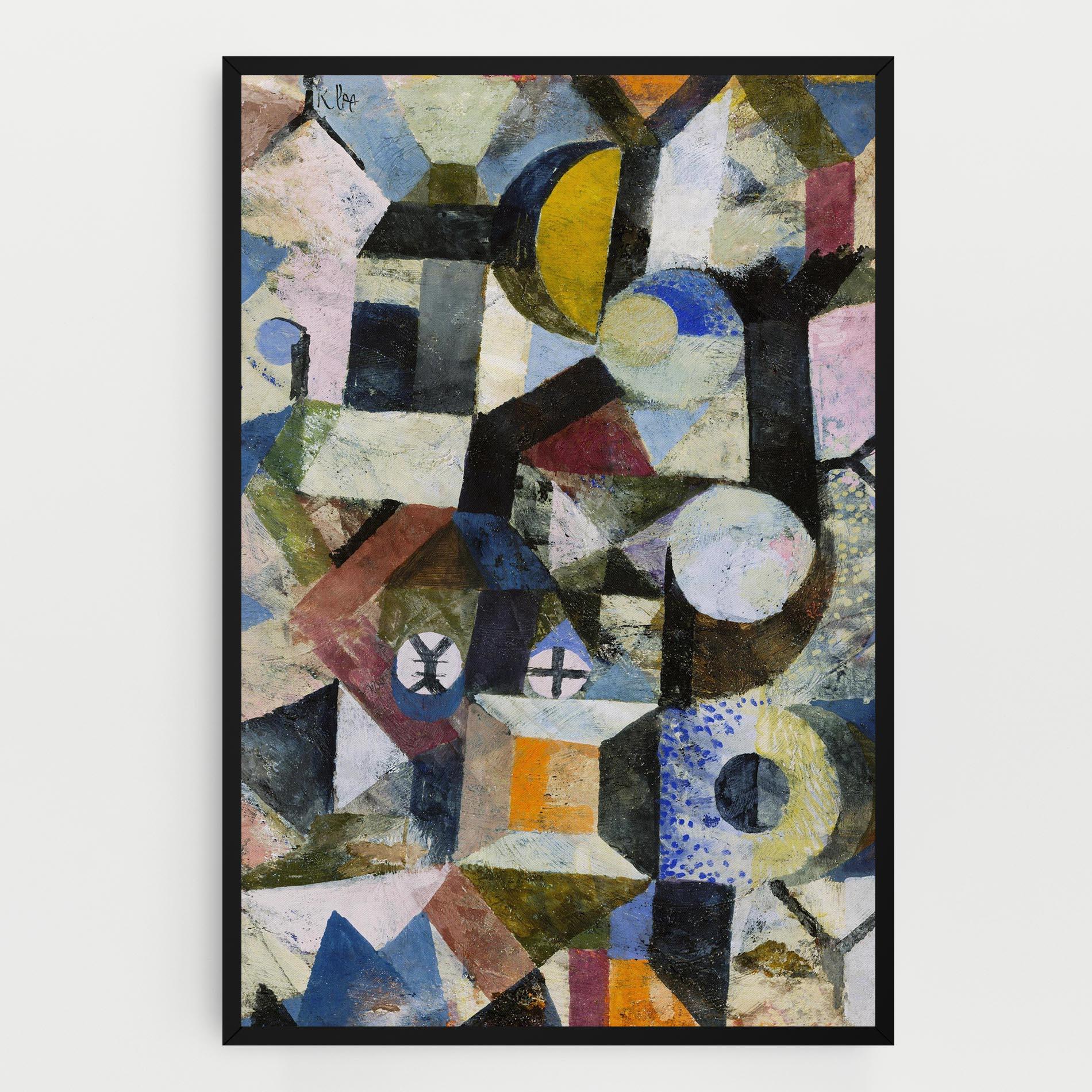 Vászonkép Abstract Geometric mockup 0