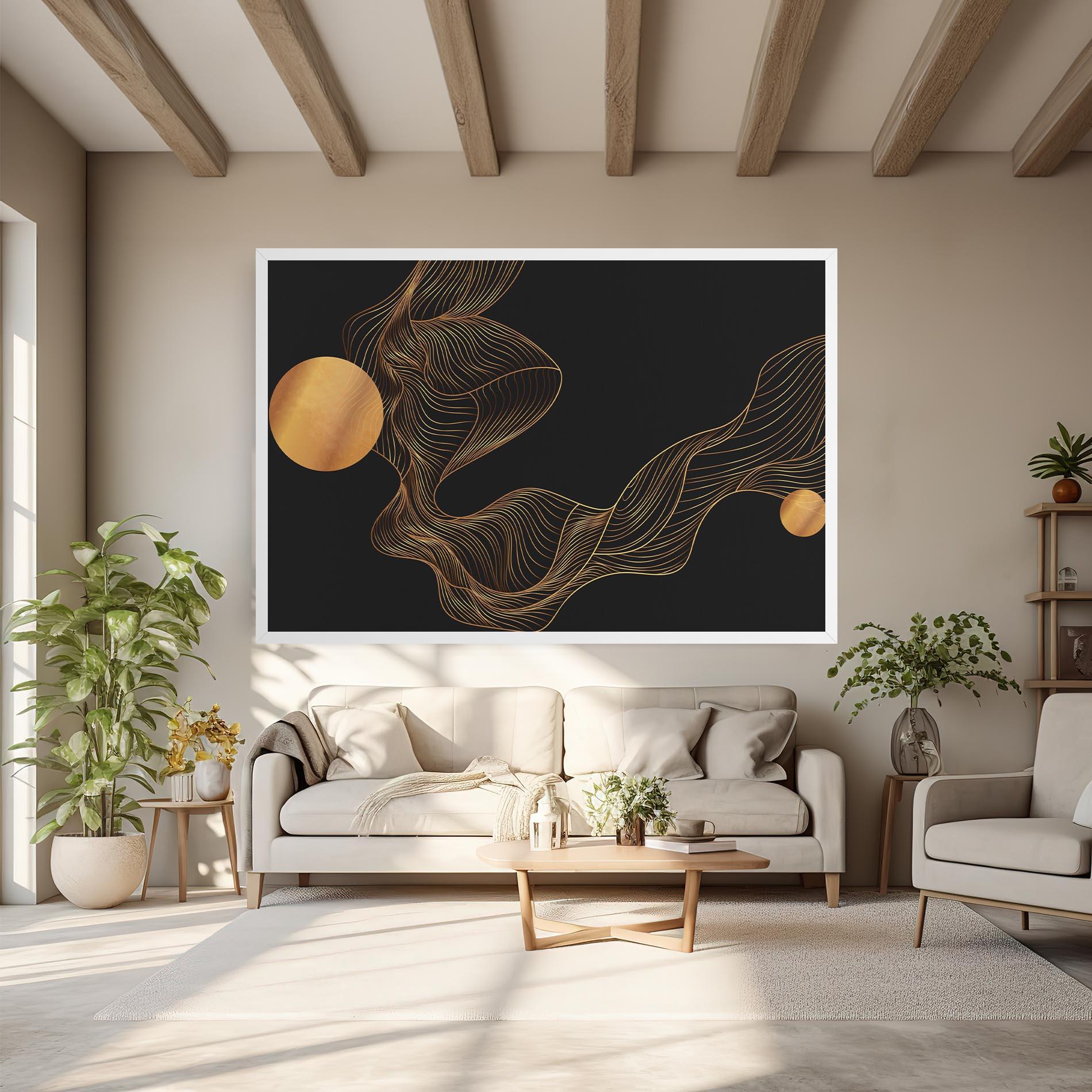 Vászonkép Frecventa Abstracta mockup 6