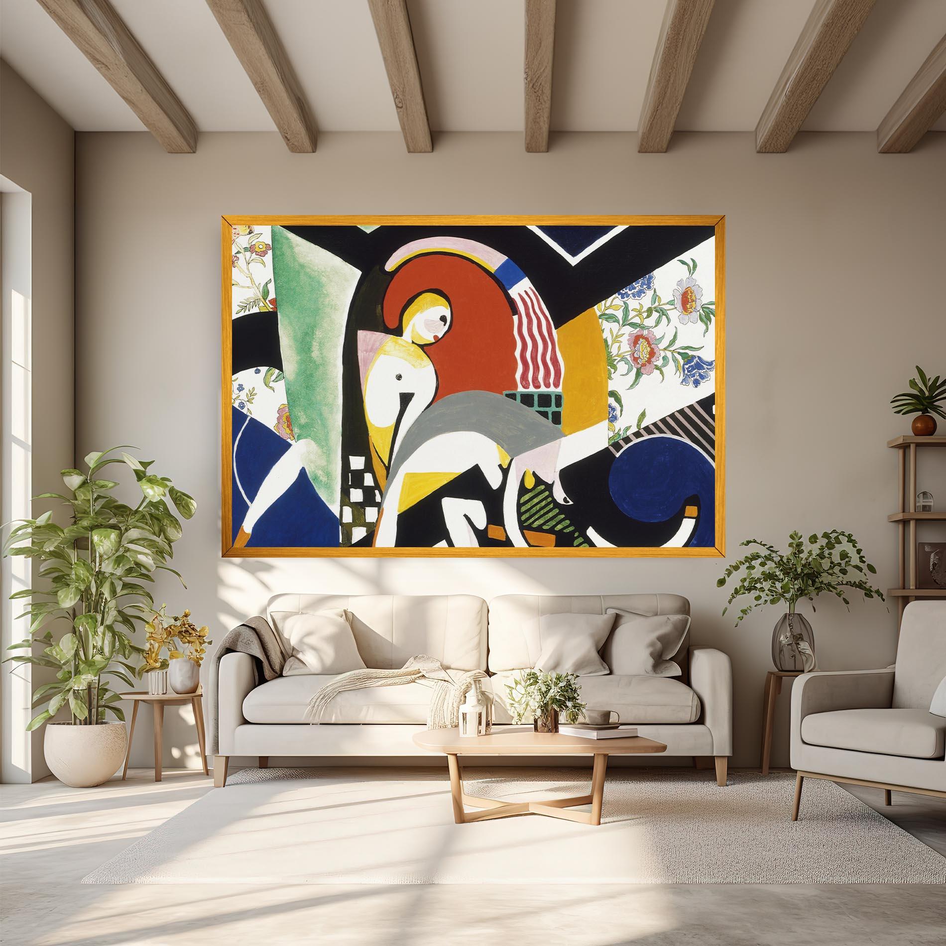 Vászonkép Woman Shape Mix mockup 6