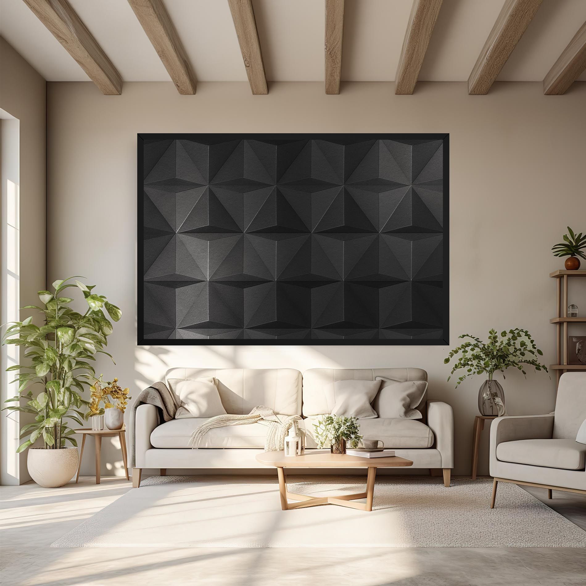 Black Shade Triangle mockup 6