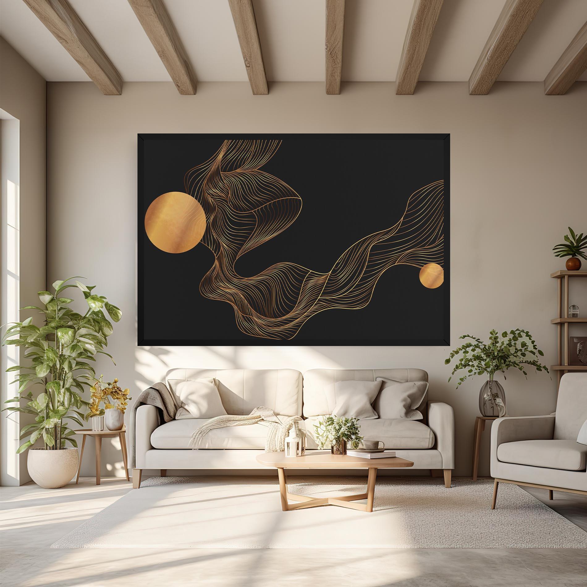 Vászonkép Frecventa Abstracta mockup 6