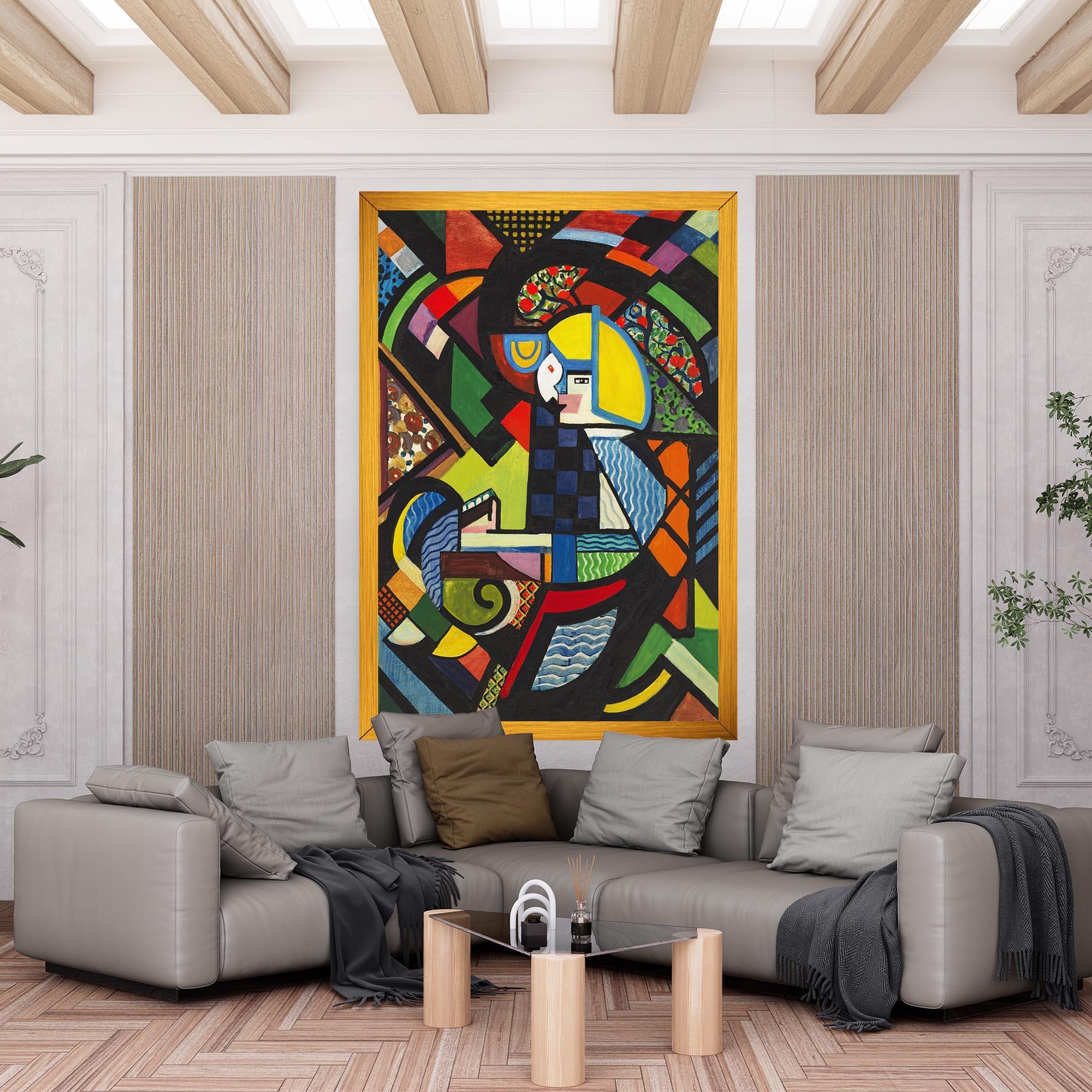 Vászonkép Mix Color Shapes mockup 6