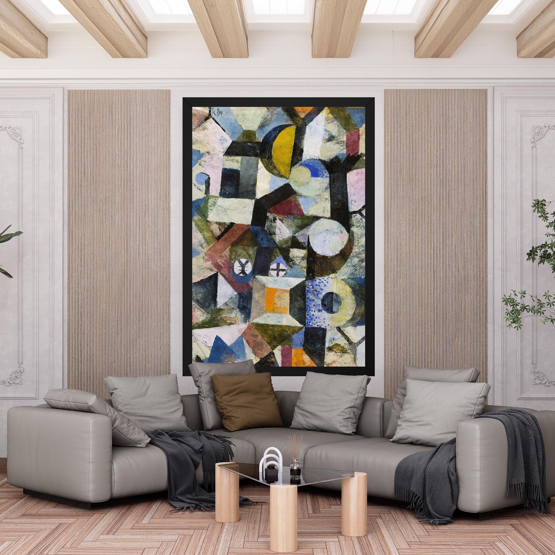 Abstract Geometric mockup 6