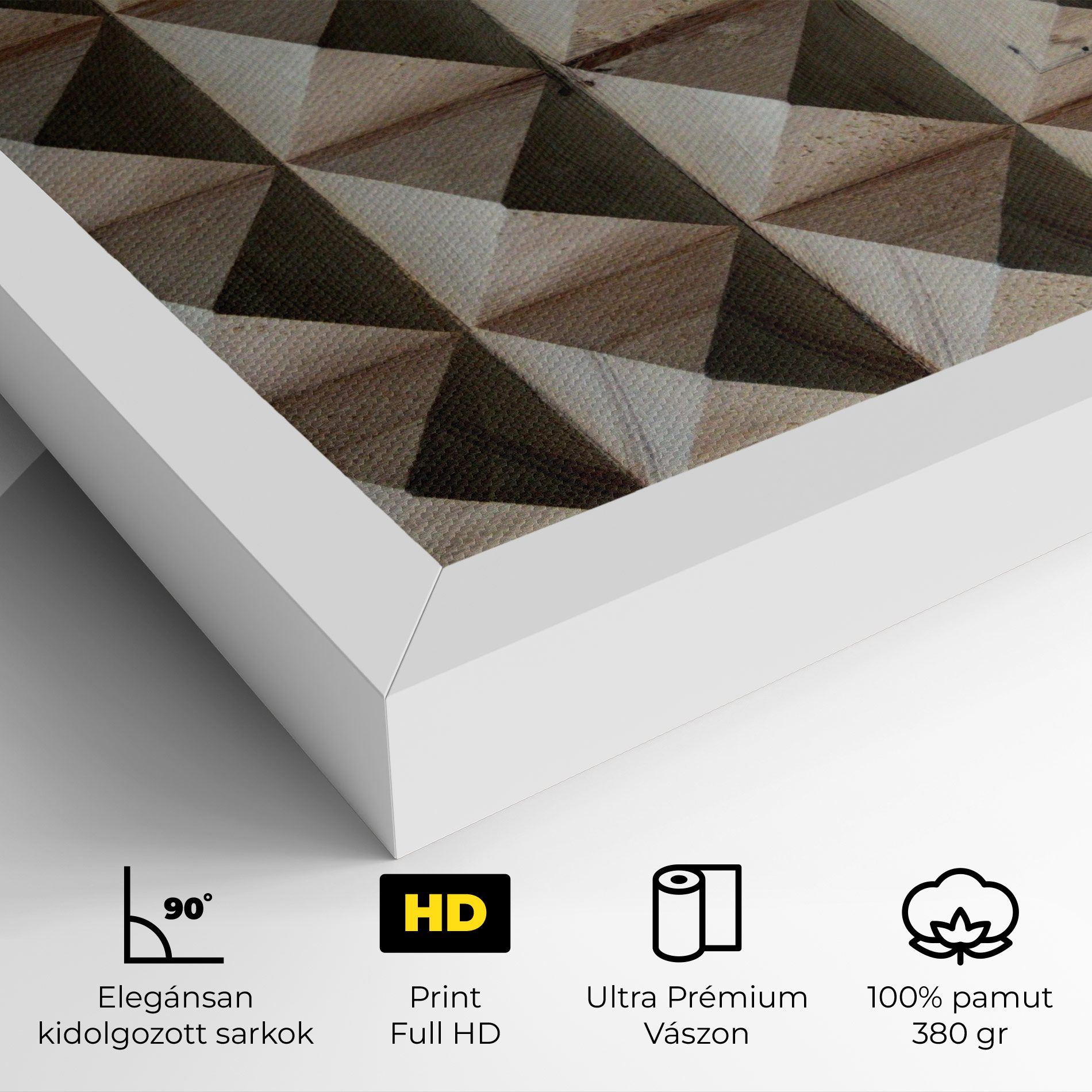 Cream Pyramid mockup 4